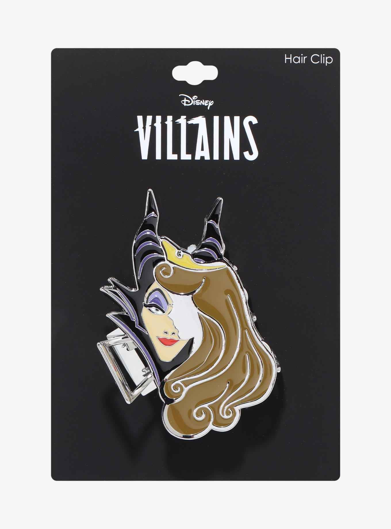 Disney Villains Sleeping Beauty Maleficent Hair Claw Clip Disney Sleeping Beauty Aurora Butterfly Figural Claw Clip  main image 4