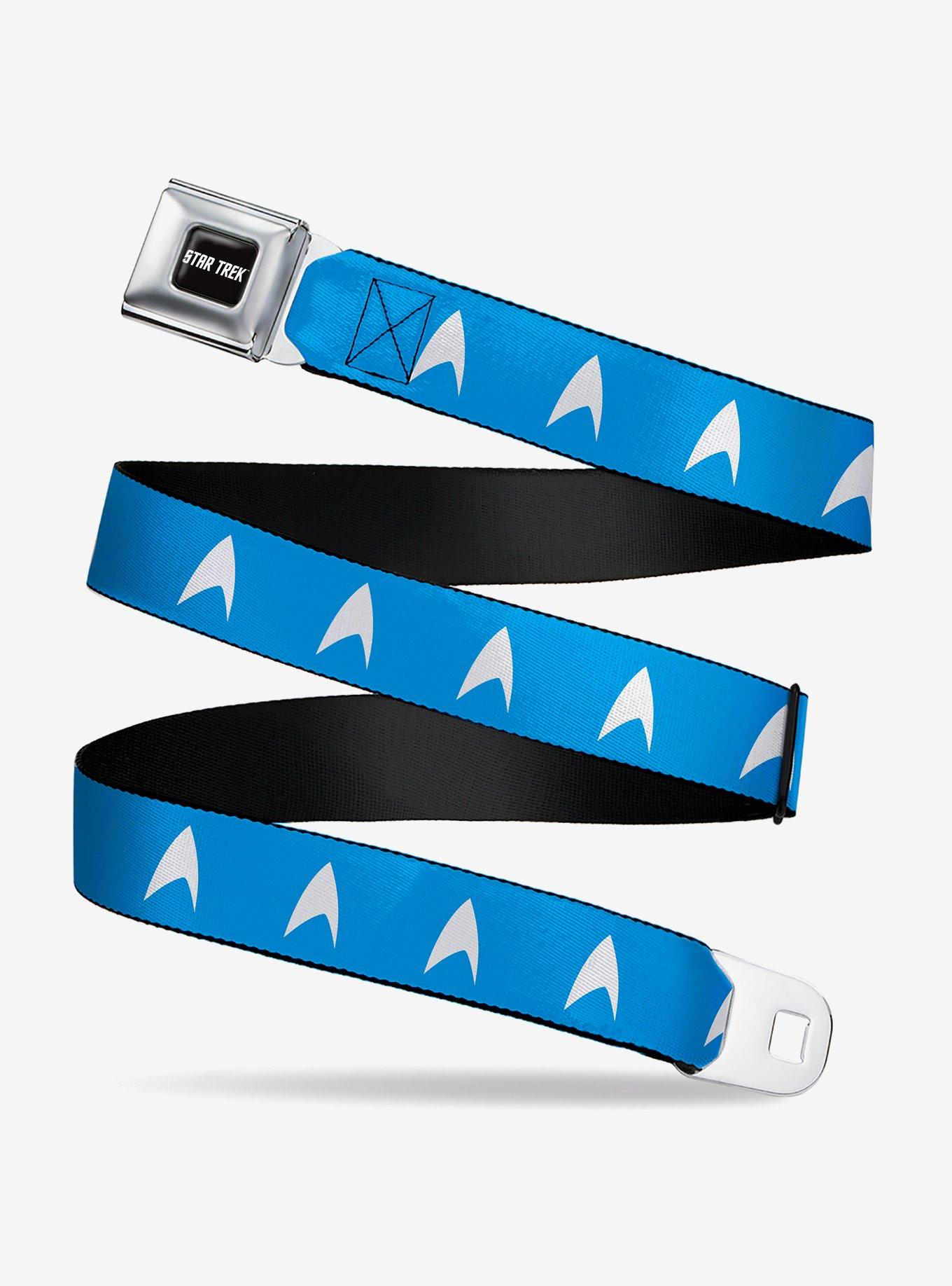 Star Trek Starfleet Insignia Blue Seatbelt Buckle Belt