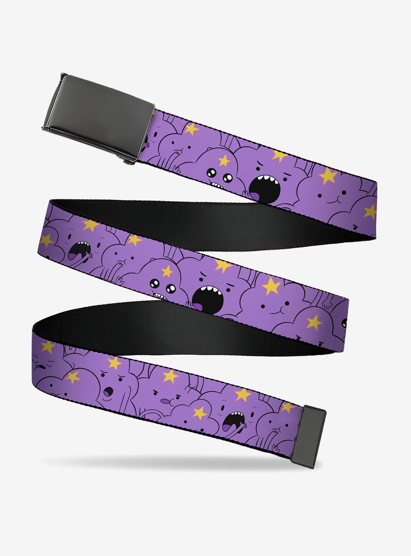Adventure Time Lumpy Space Princess Expression Stack Clamp Buckle Belt