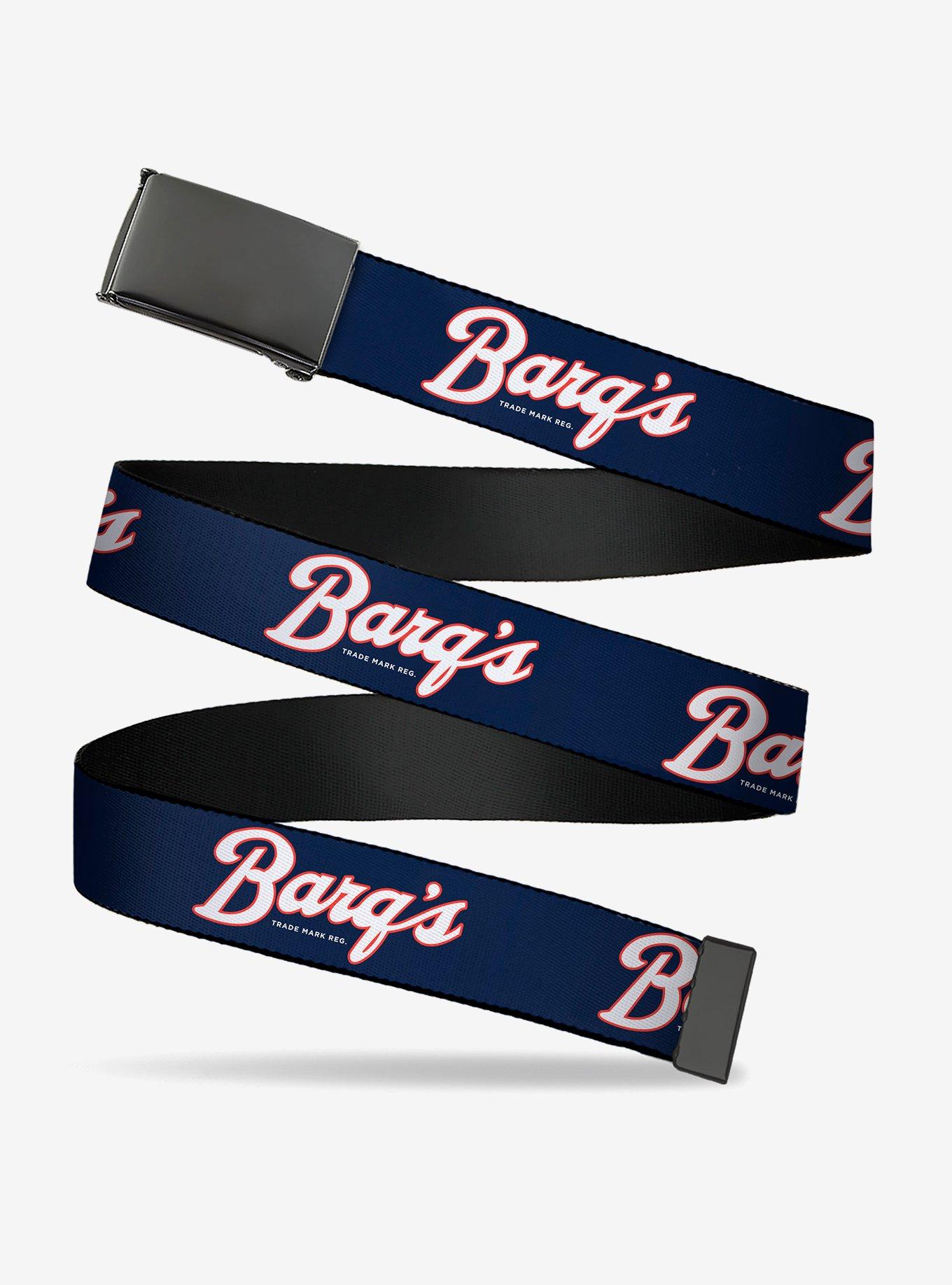 Barqs Vintage Logo Clamp Buckle Belt