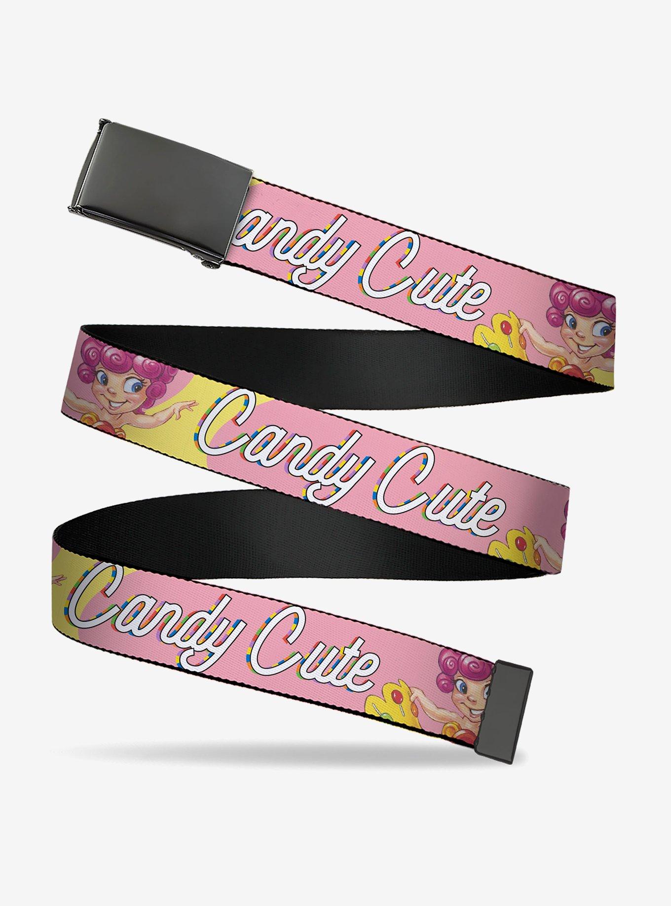 Candy Land Candy Cute Princess Lolly Pose Clamp Buckle Belt