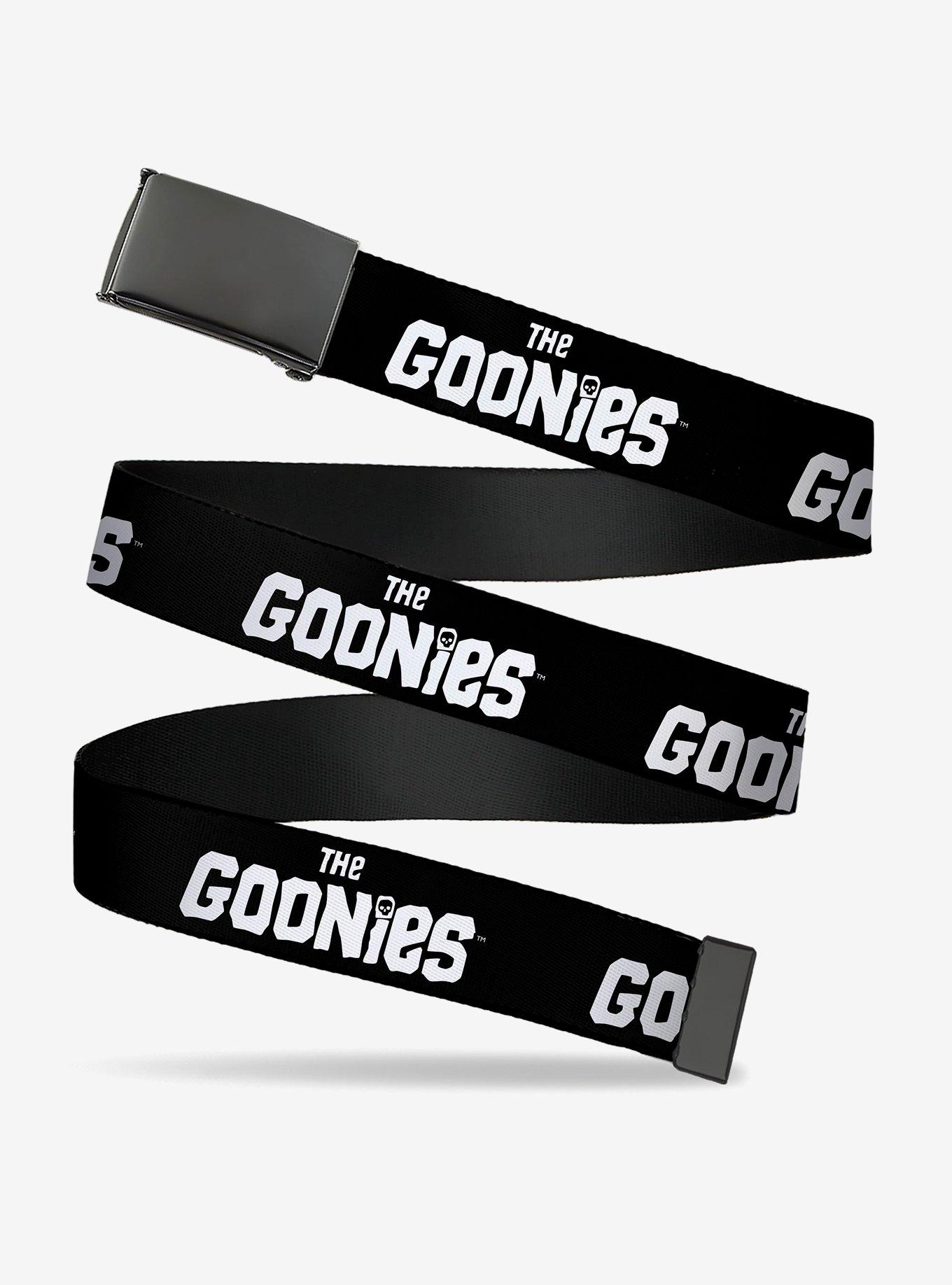The Goonies Title Logo Clamp Buckle Belt, , hi-res