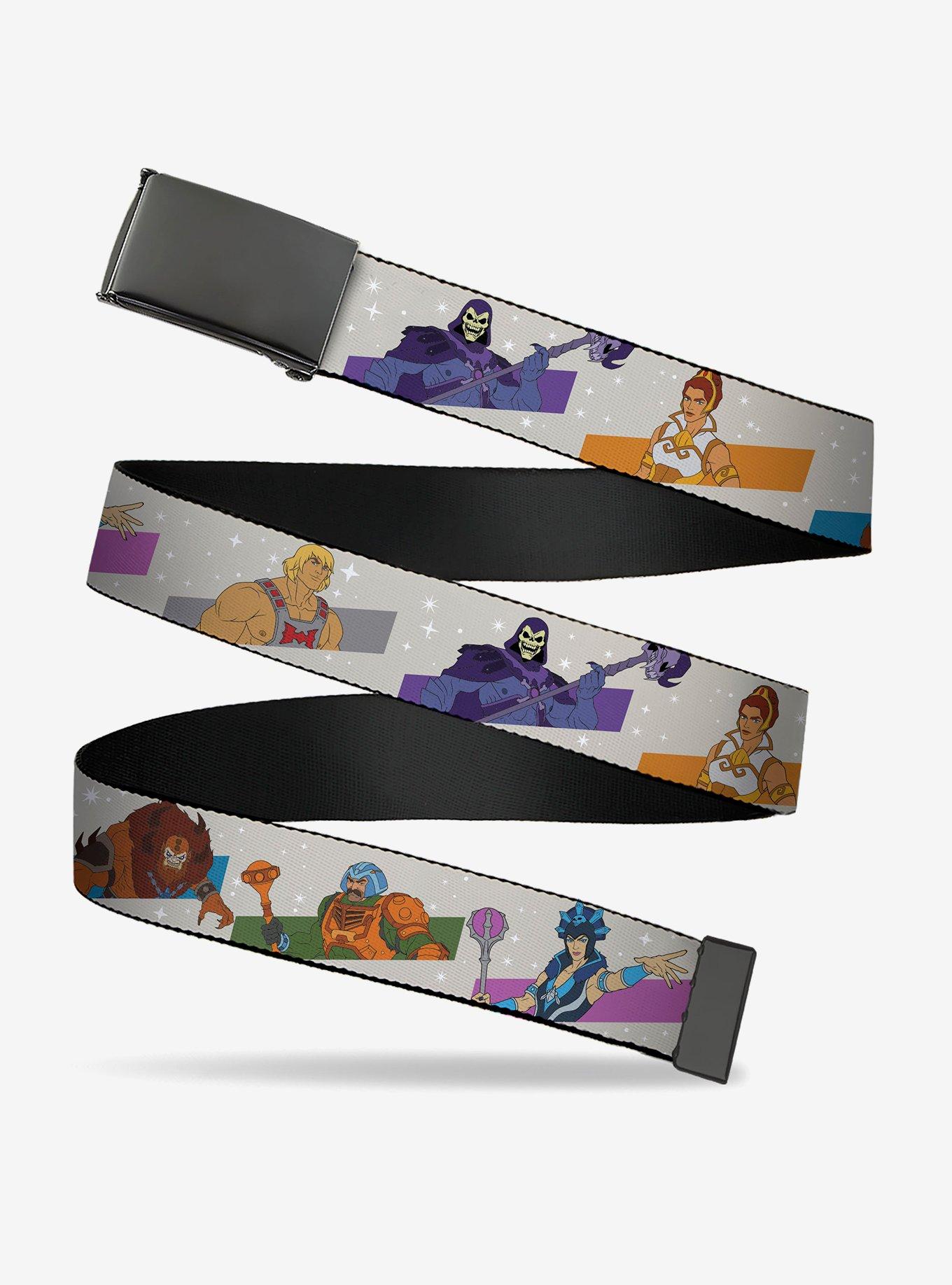 Masters of The Universe Heroes and Villains Poses Multi Clamp Buckle Belt, , hi-res