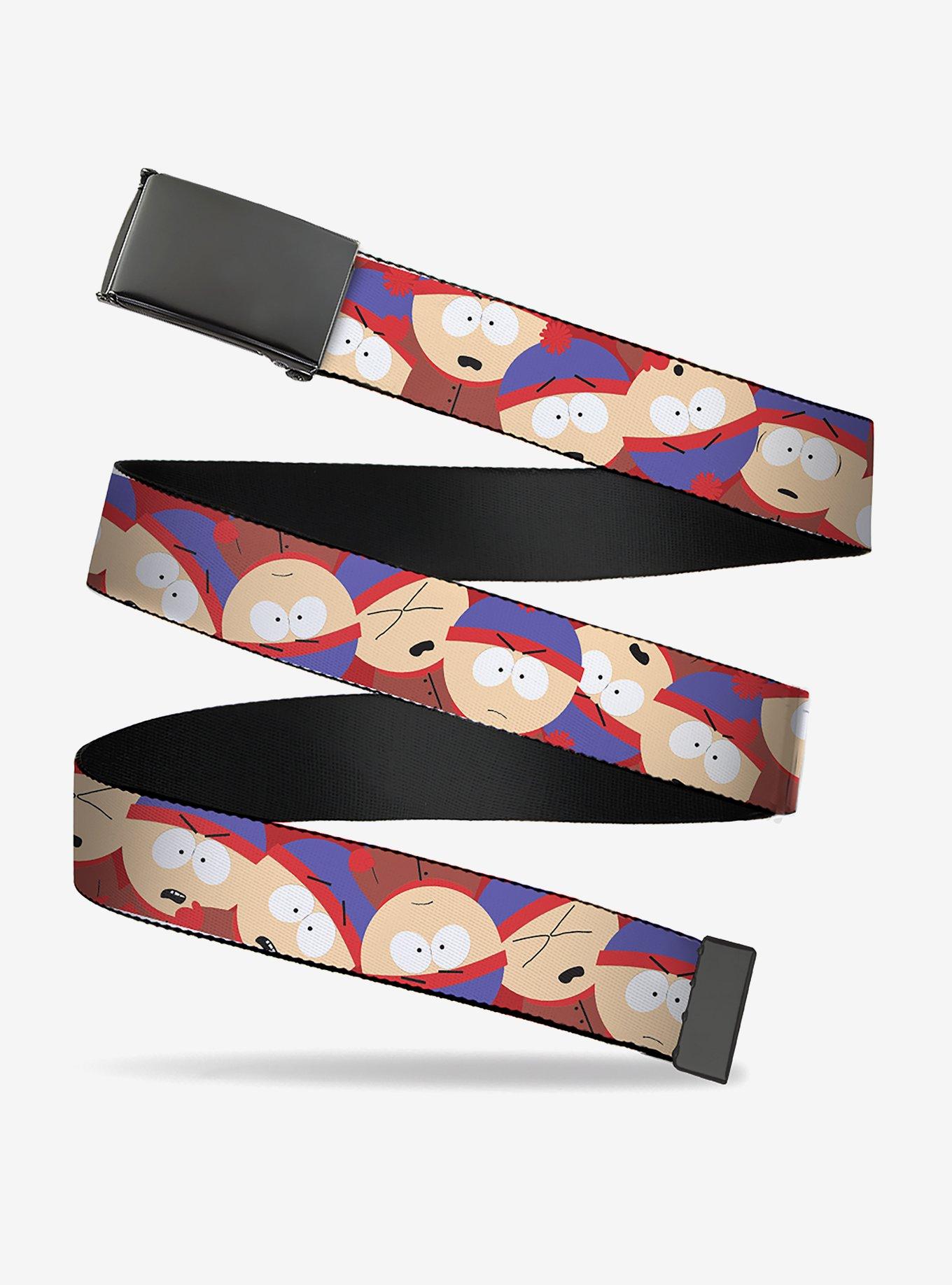 South Park Stan Expressions Stacked Clamp Buckle Belt, , hi-res