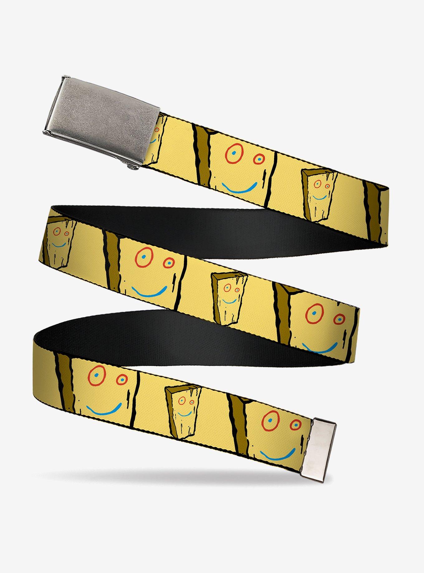Ed Edd N Eddy Plank Smiling Face Clamp Buckle Belt