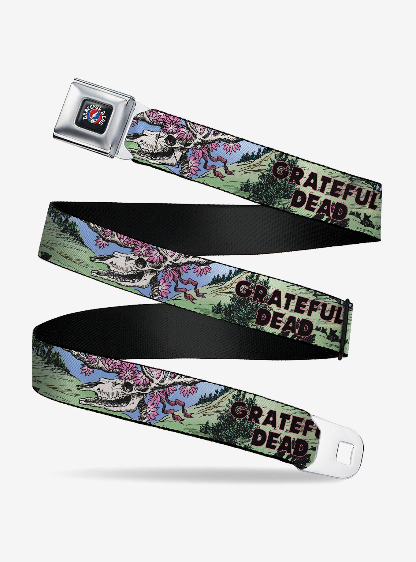 Grateful Dead Dave's Picks Volume Nine Montana Cover Art Seatbelt Buckle Belt, , hi-res