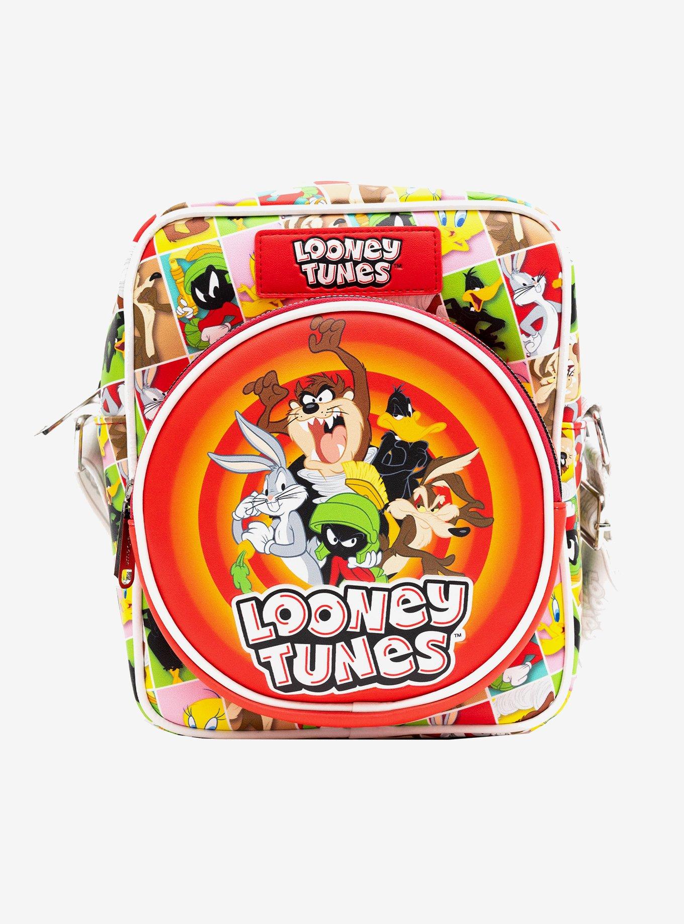 Looney Tunes Bullseye Group Pose and Character Block Poses Crossbody Bag, , hi-res