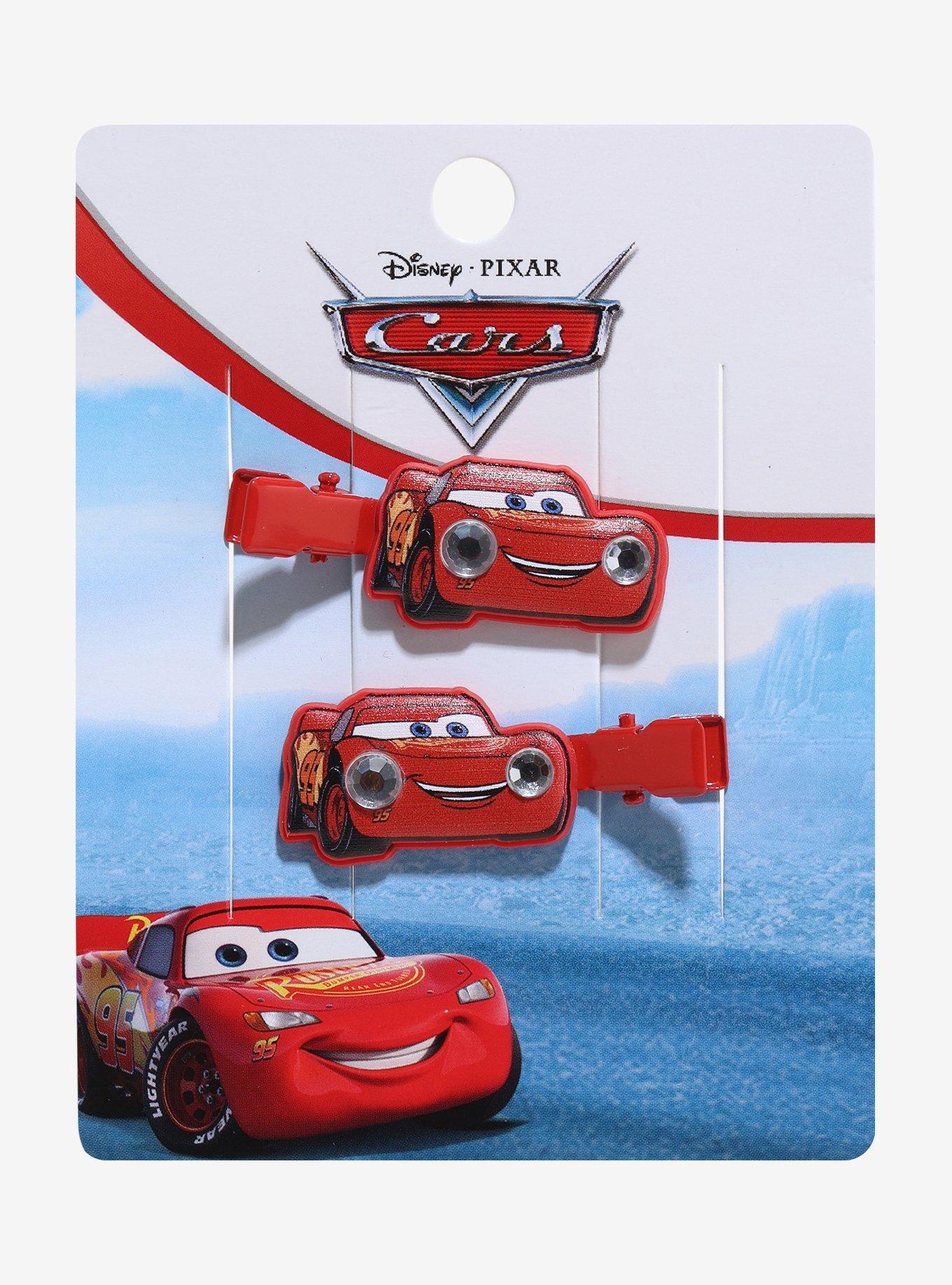 Disney Pixar Cars Lightning McQueen Hair Clip Set