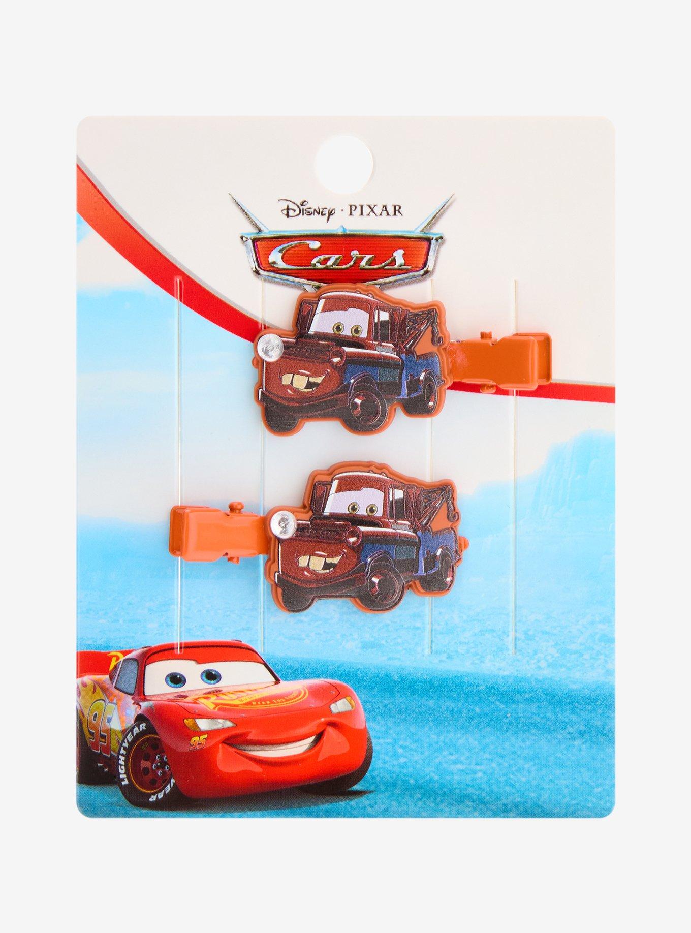 Disney Pixar Cars Mater Rubber Charm Hair Clip Set, , hi-res