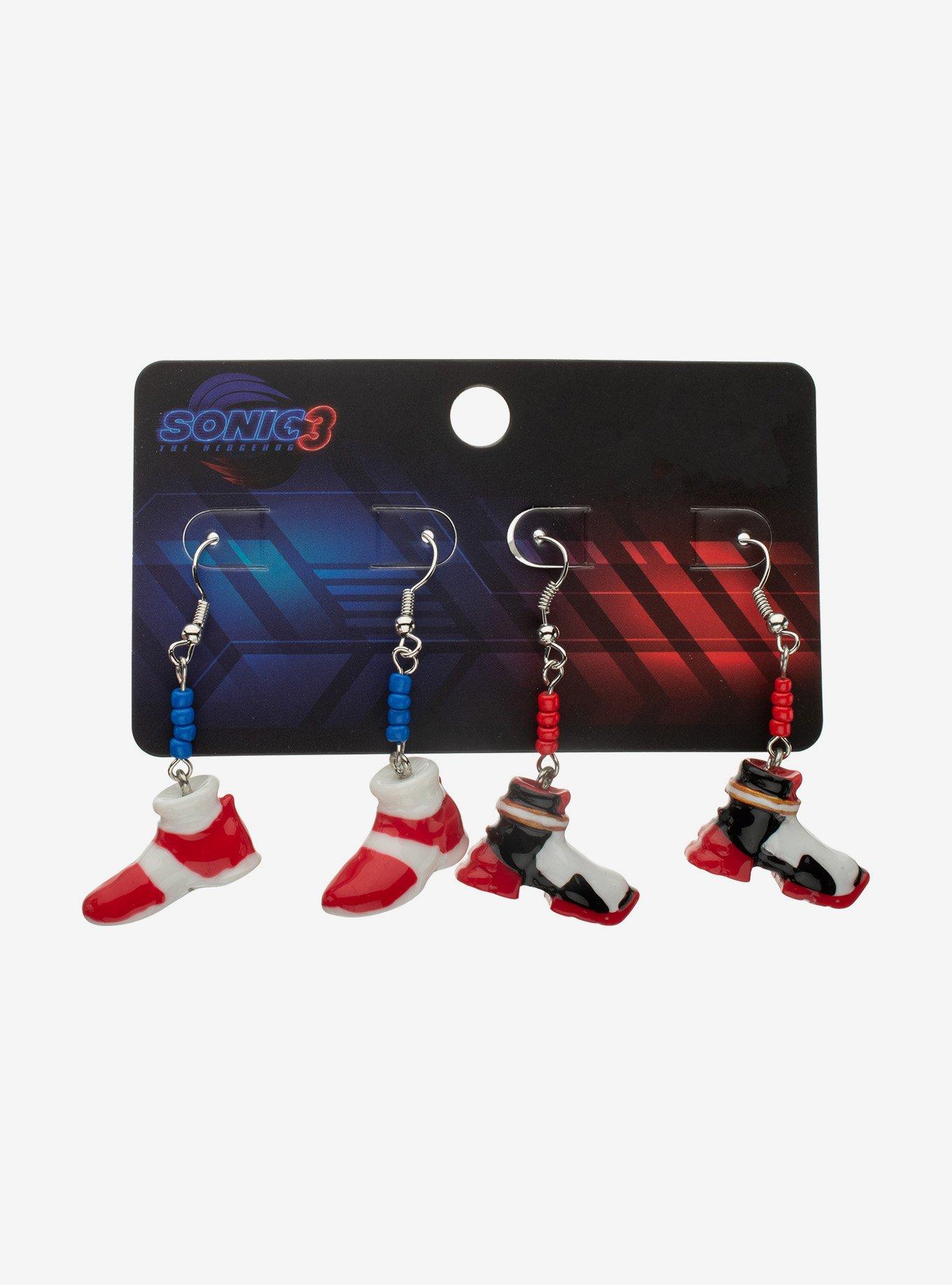 Sonic The Hedgehog 3 Shoes Drops Earrings, , hi-res