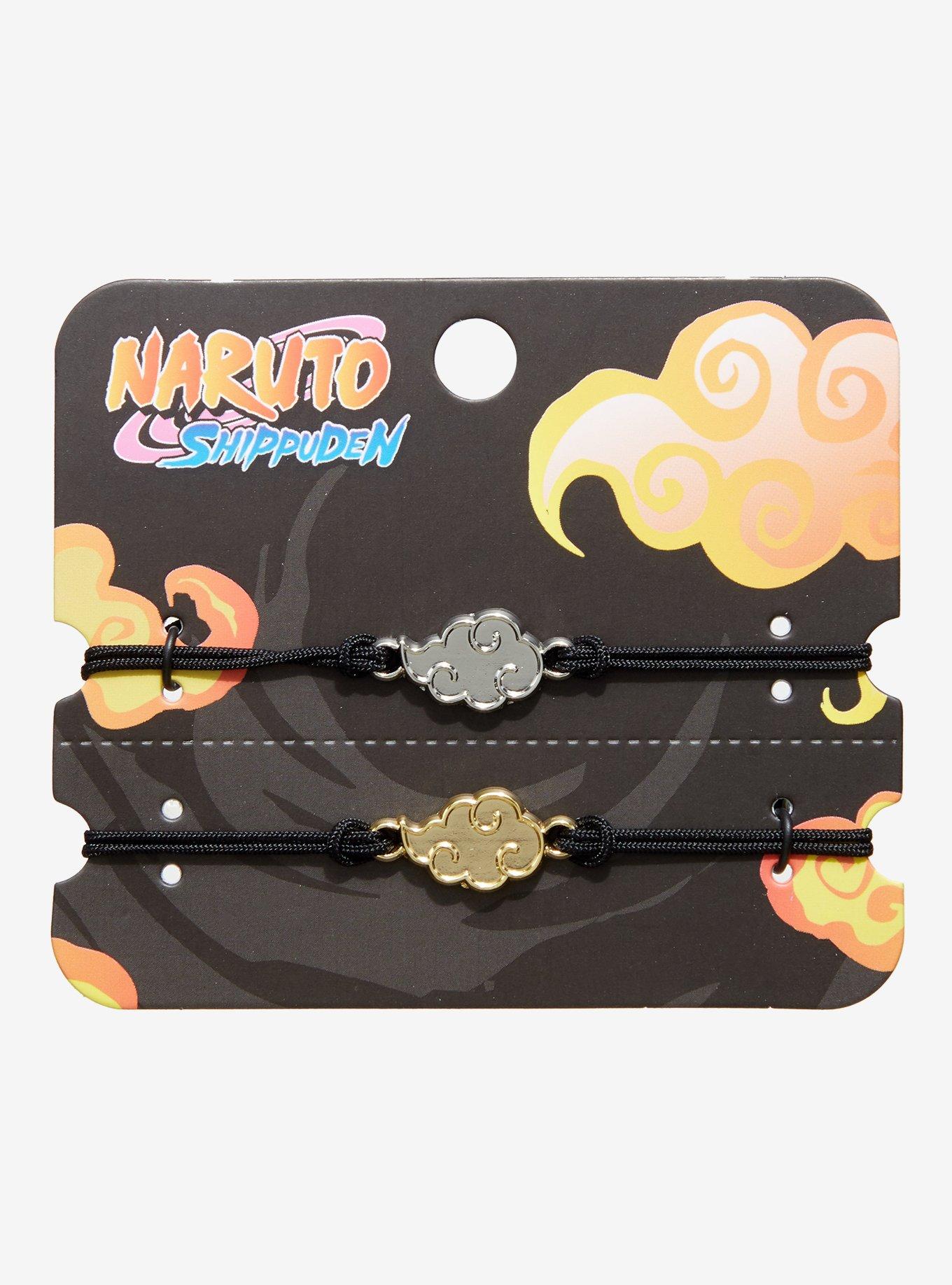 Naruto Shippuden Akatsuki Cloud Best Friend Cord Bracelet Set, , hi-res