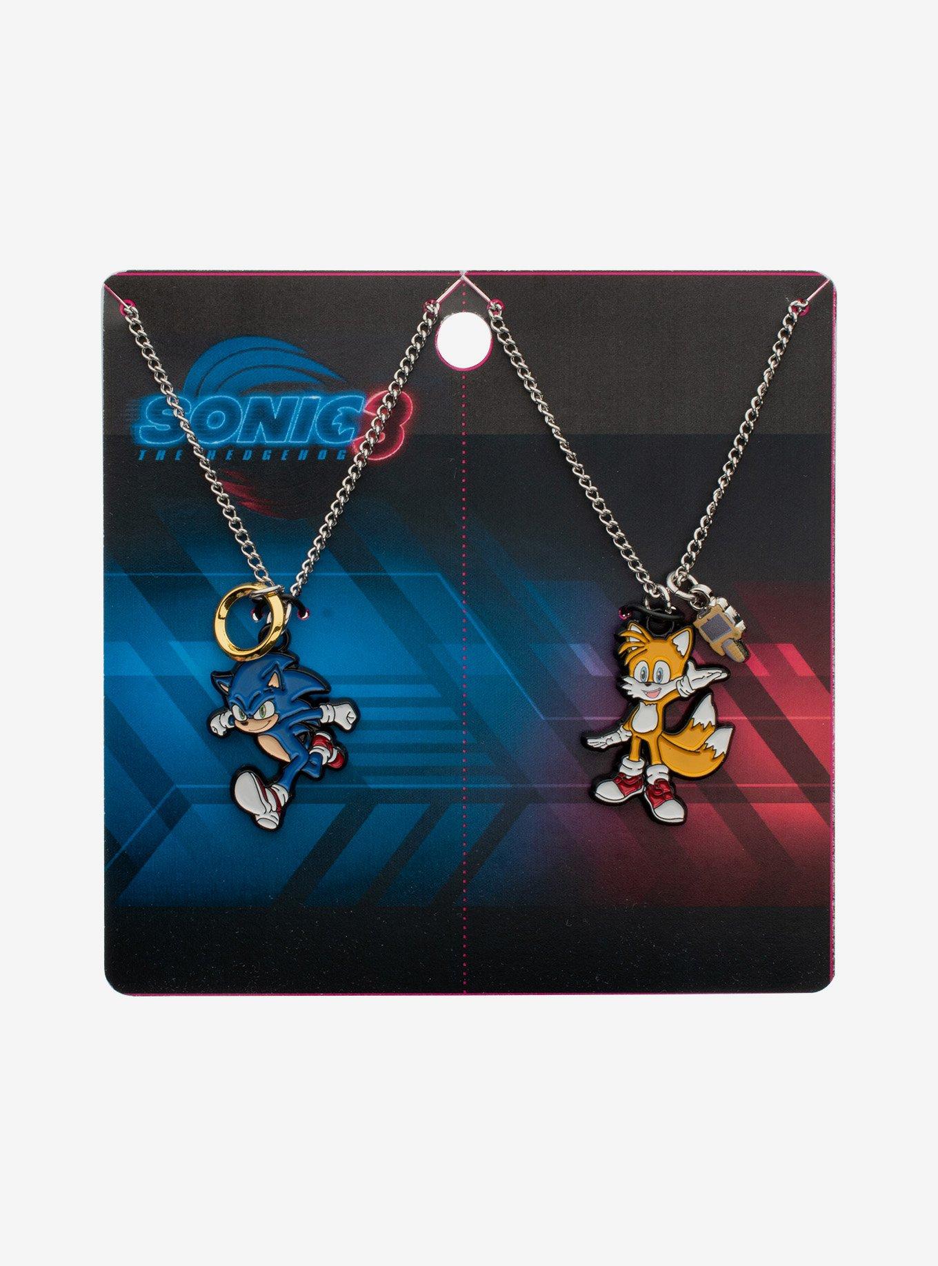 Sonic The Hedgehog 3 Sonic & Tails Best Friend Necklace Set | Hot