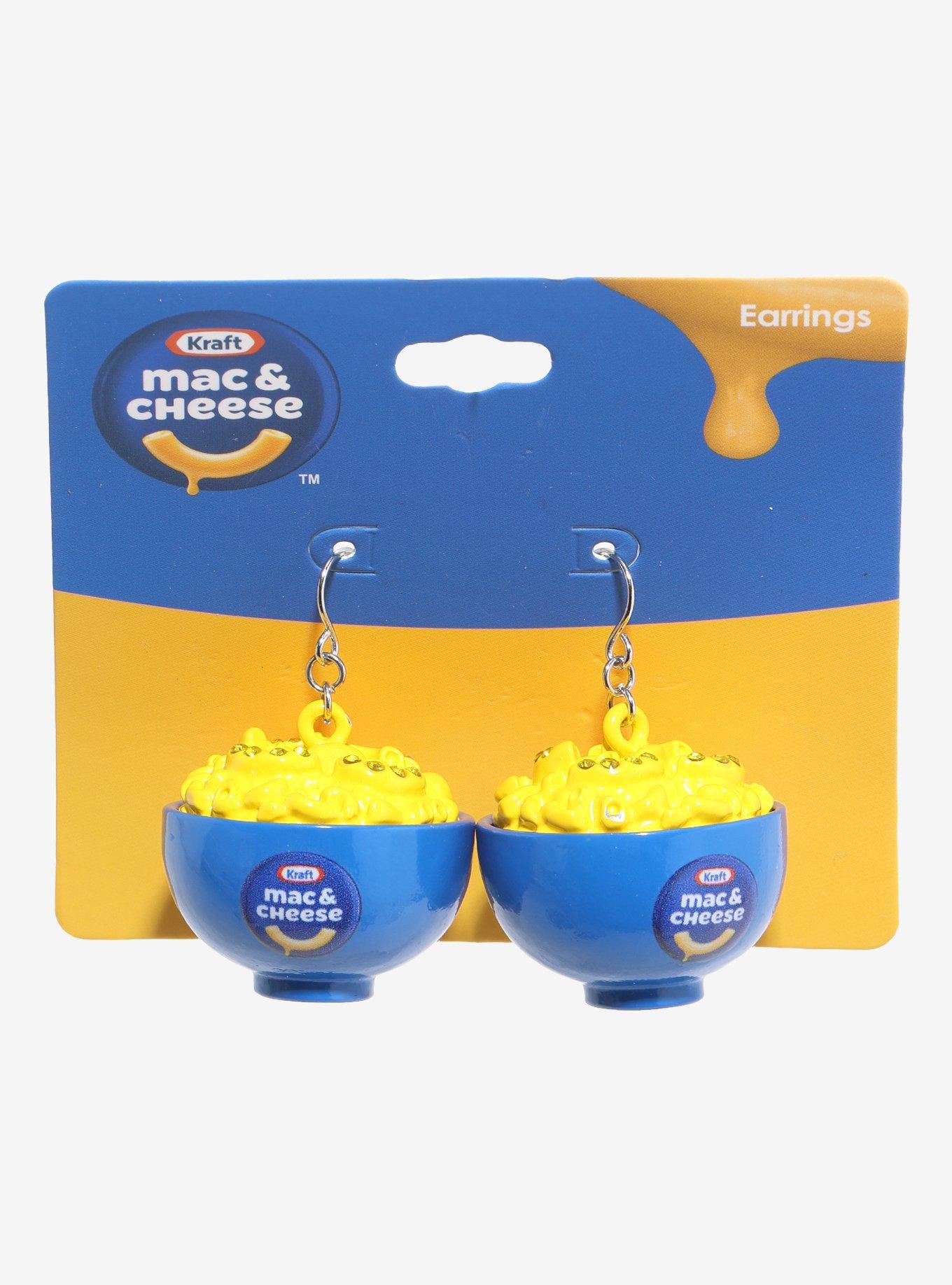 Kraft Mac & Cheese Drop Earrings, , hi-res