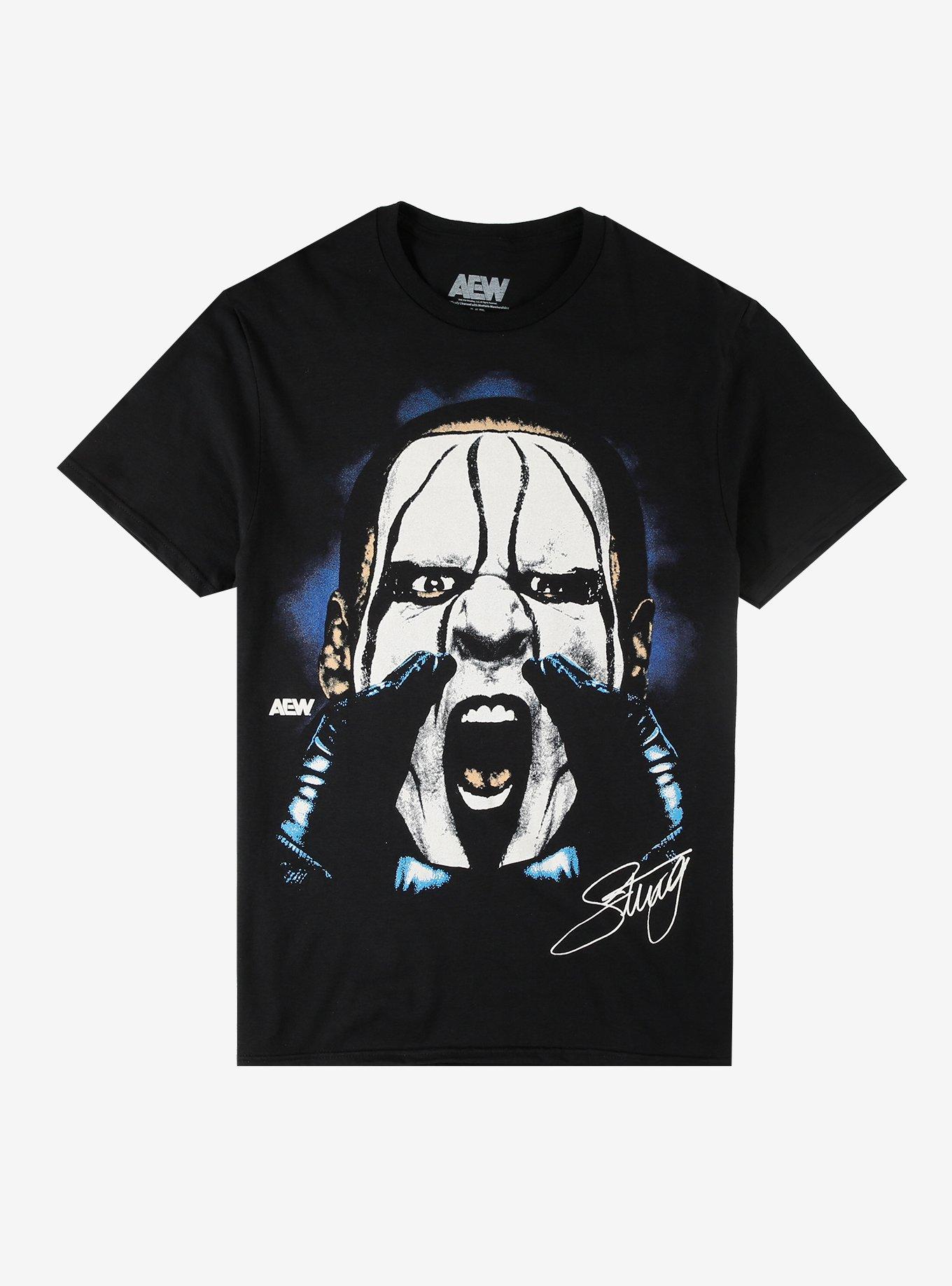 All Elite Wresting Sting Face T-Shirt