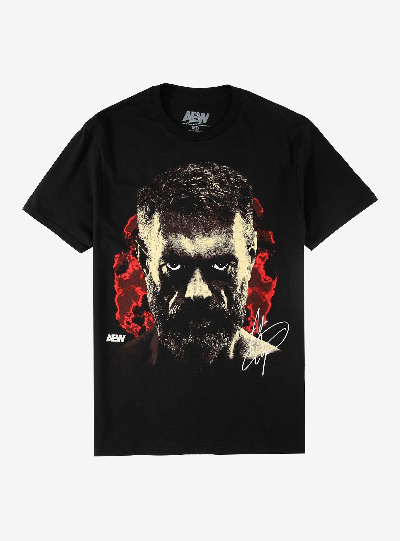 All Elite Wresting Adam Copeland Face T-Shirt