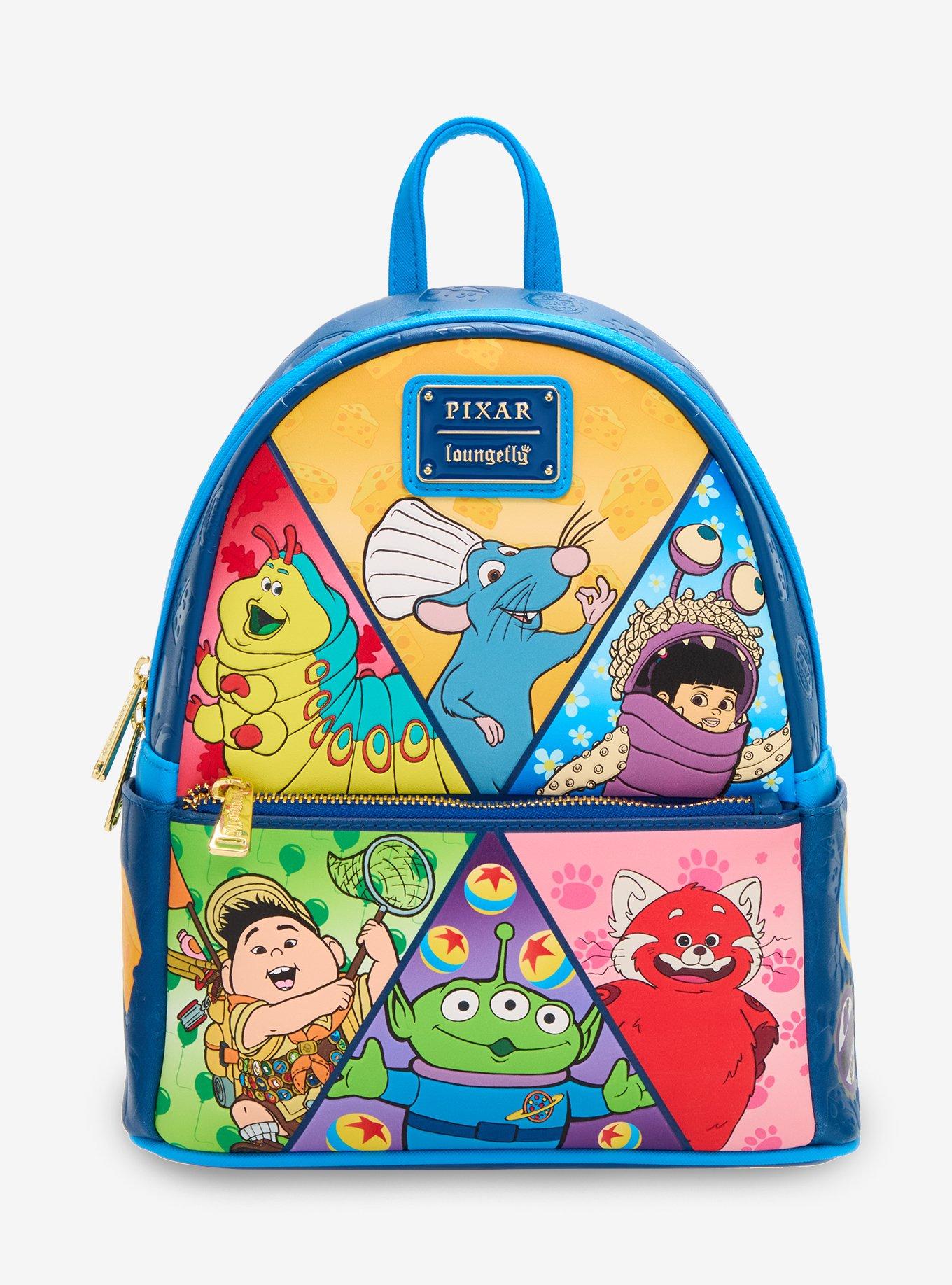 Loungefly Disney Pixar Characters Mini Backpack - BoxLunch Exclusive, , hi-res