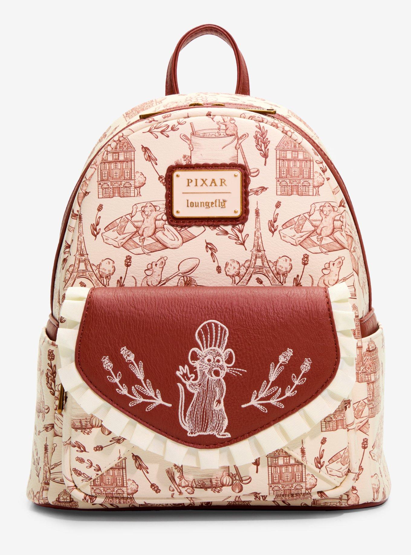 Loungefly Disney Pixar Ratatouille Scenic Allover Print Mini Backpack - BoxLunch Exclusive, , hi-res
