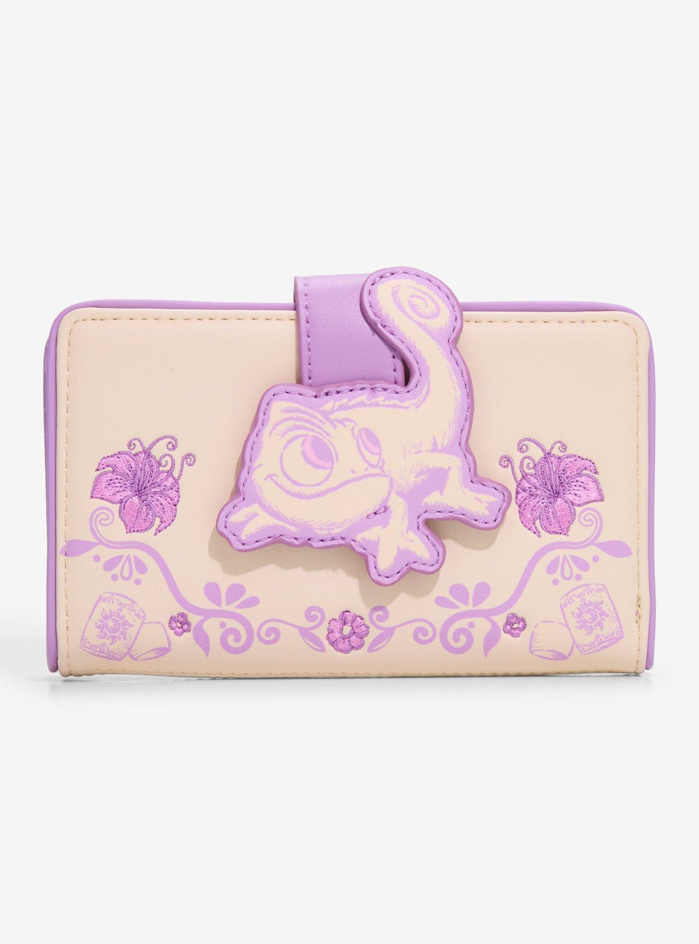 Loungefly Disney Tangled Pascal Sketched Zip Wallet &mdash; BoxLunch Exclusive, , hi-res