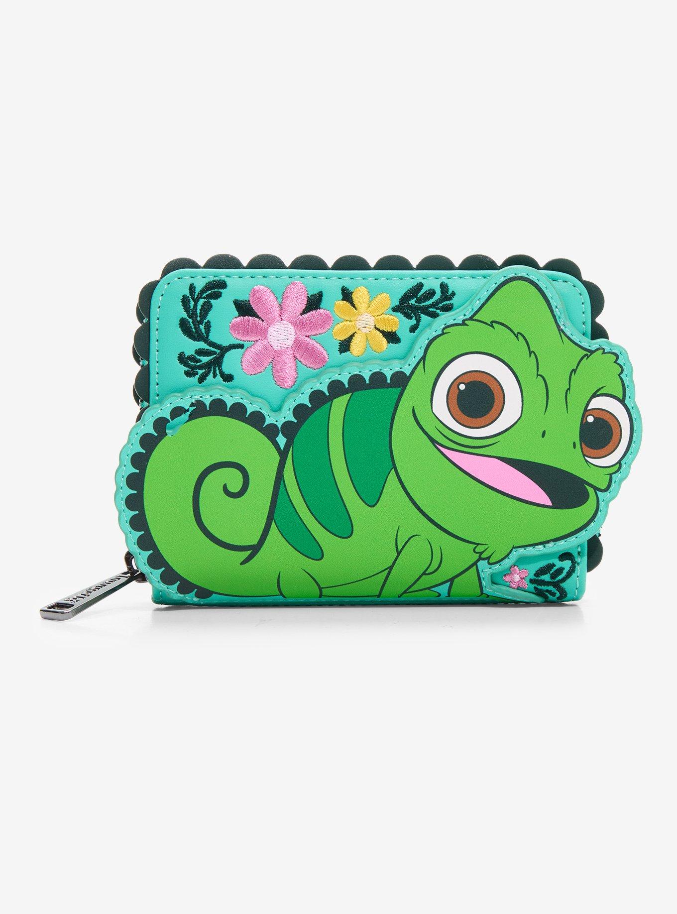 Loungefly Disney Tangled Pascal Floral Wallet- BoxLunch Exclusive, , hi-res