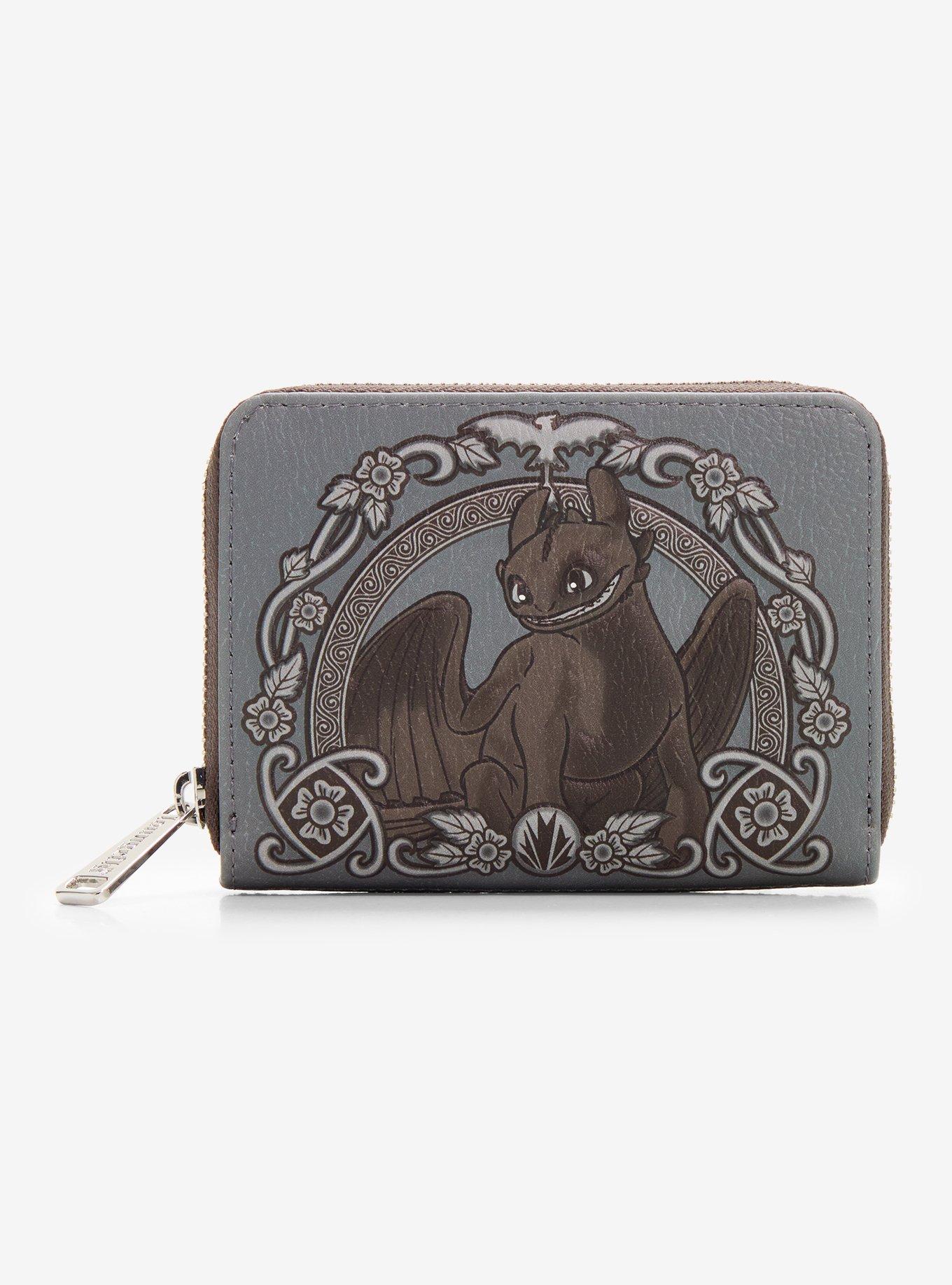 Loungefly DreamWorks How To Train Your Dragon Toothless Portrait Wallet - BoxLunch Exclusive, , hi-res