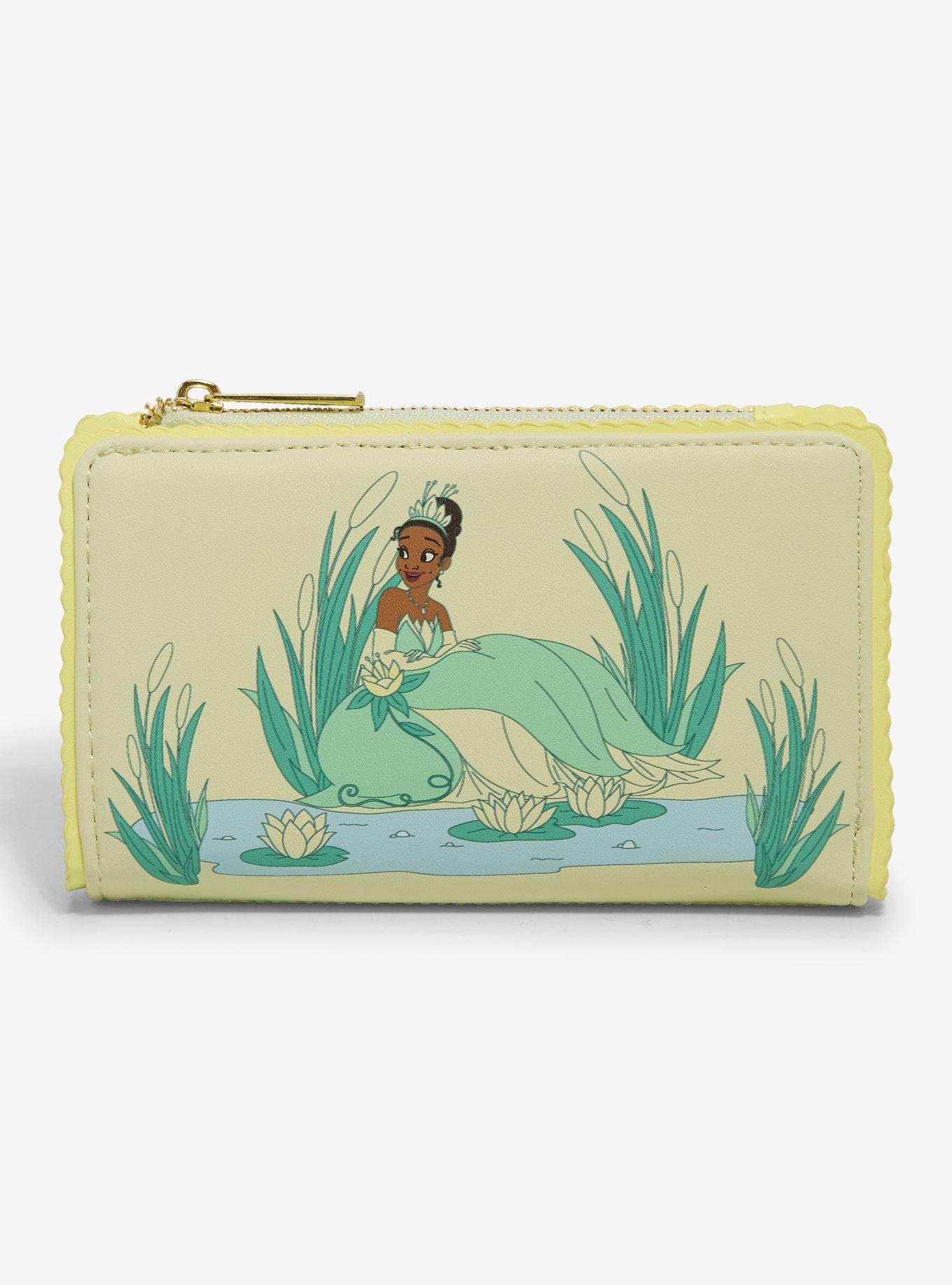 Loungefly Disney The Princess and The Frog Tiana Pond Scene Wallet - BoxLunch Exclusive, , hi-res