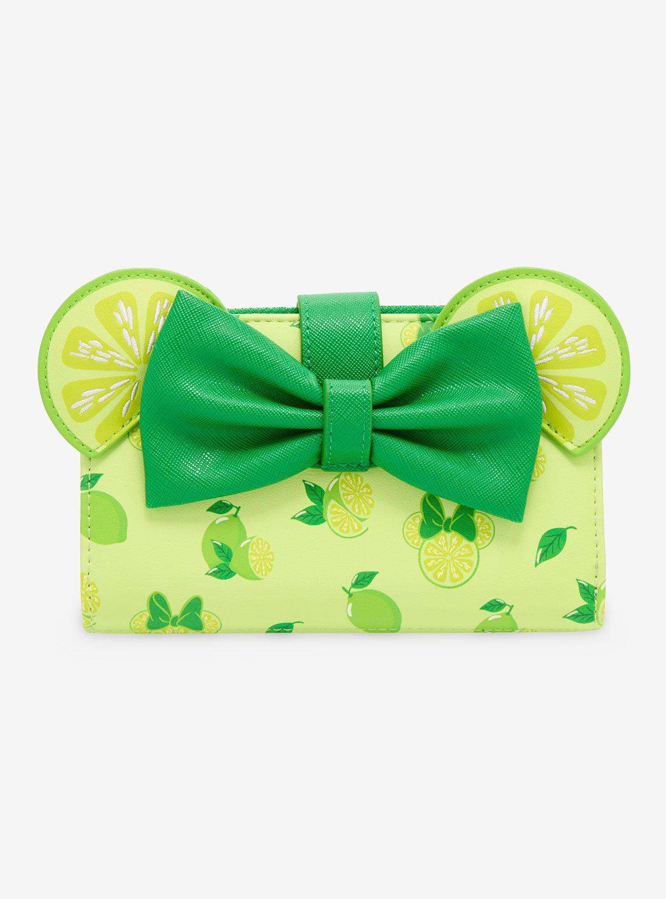 Loungefly Disney Minnie Mouse Key Lime Scented Wallet - BoxLunch Exclusive, , hi-res