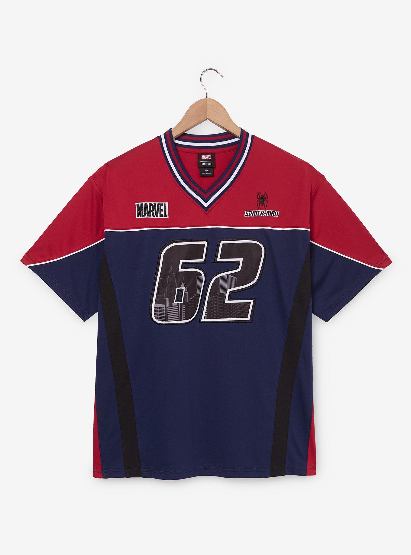 Marvel Spider-Man Color Block Football Jersey - BoxLuch Exclusive, , hi-res