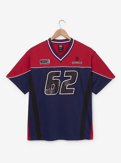 Marvel Spider-Man Color Block Football Jersey - BoxLuch Exclusive