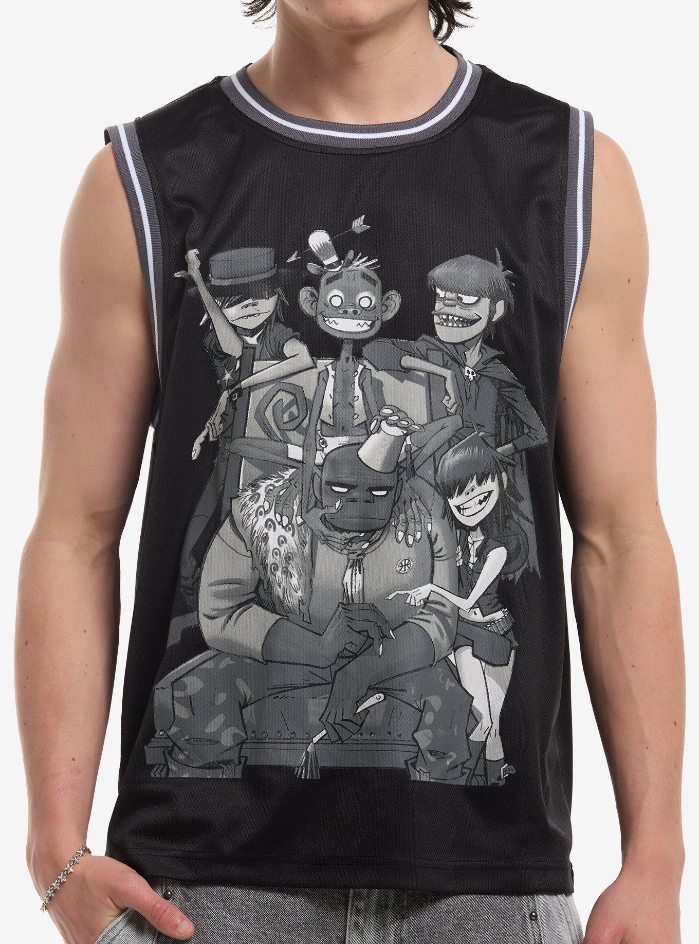 Gorillaz Group Basketball Jersey, , hi-res