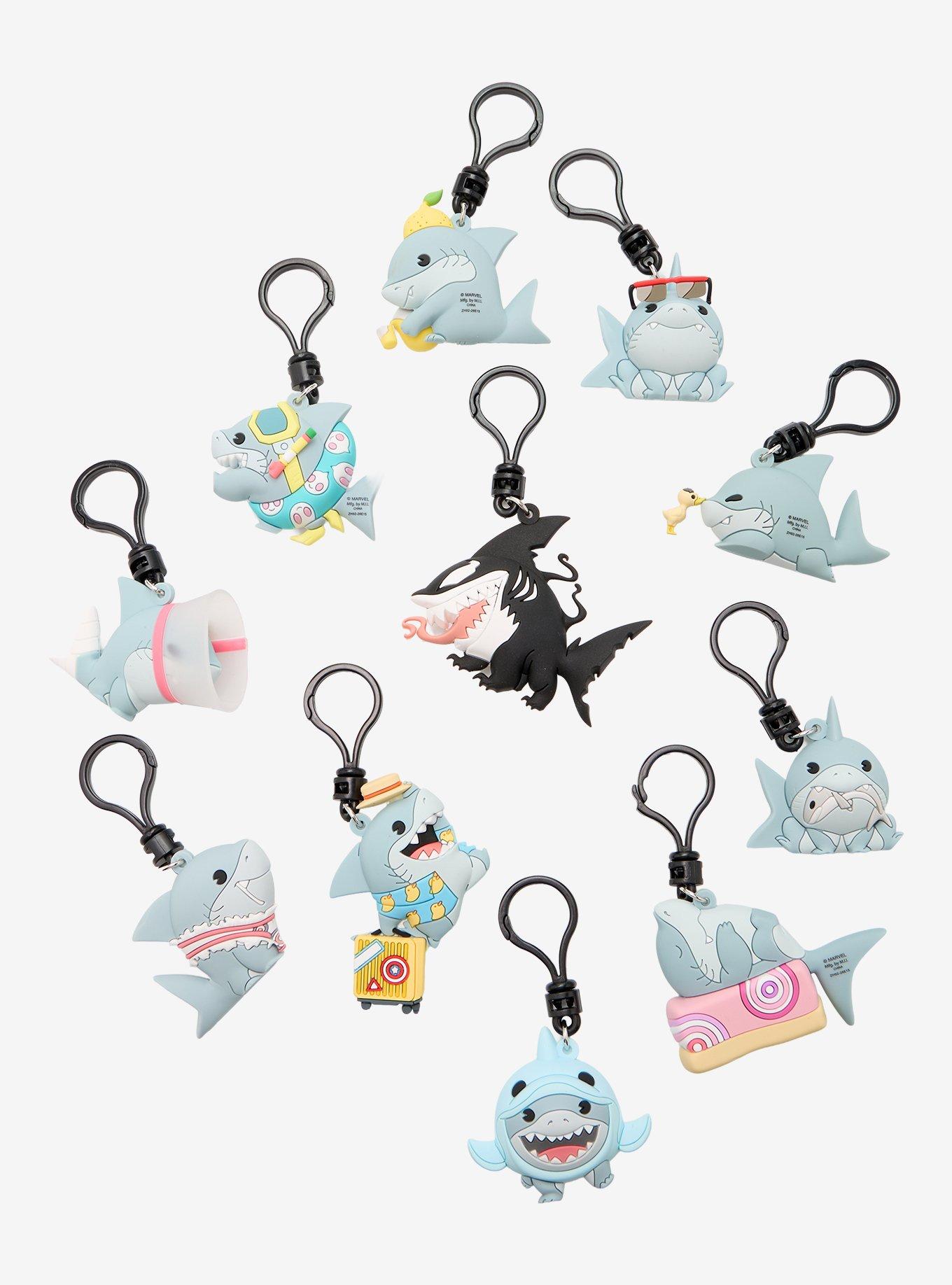 Marvel Rivals Jeff The Land Shark Blind Bag Figural Bag Clip, , hi-res