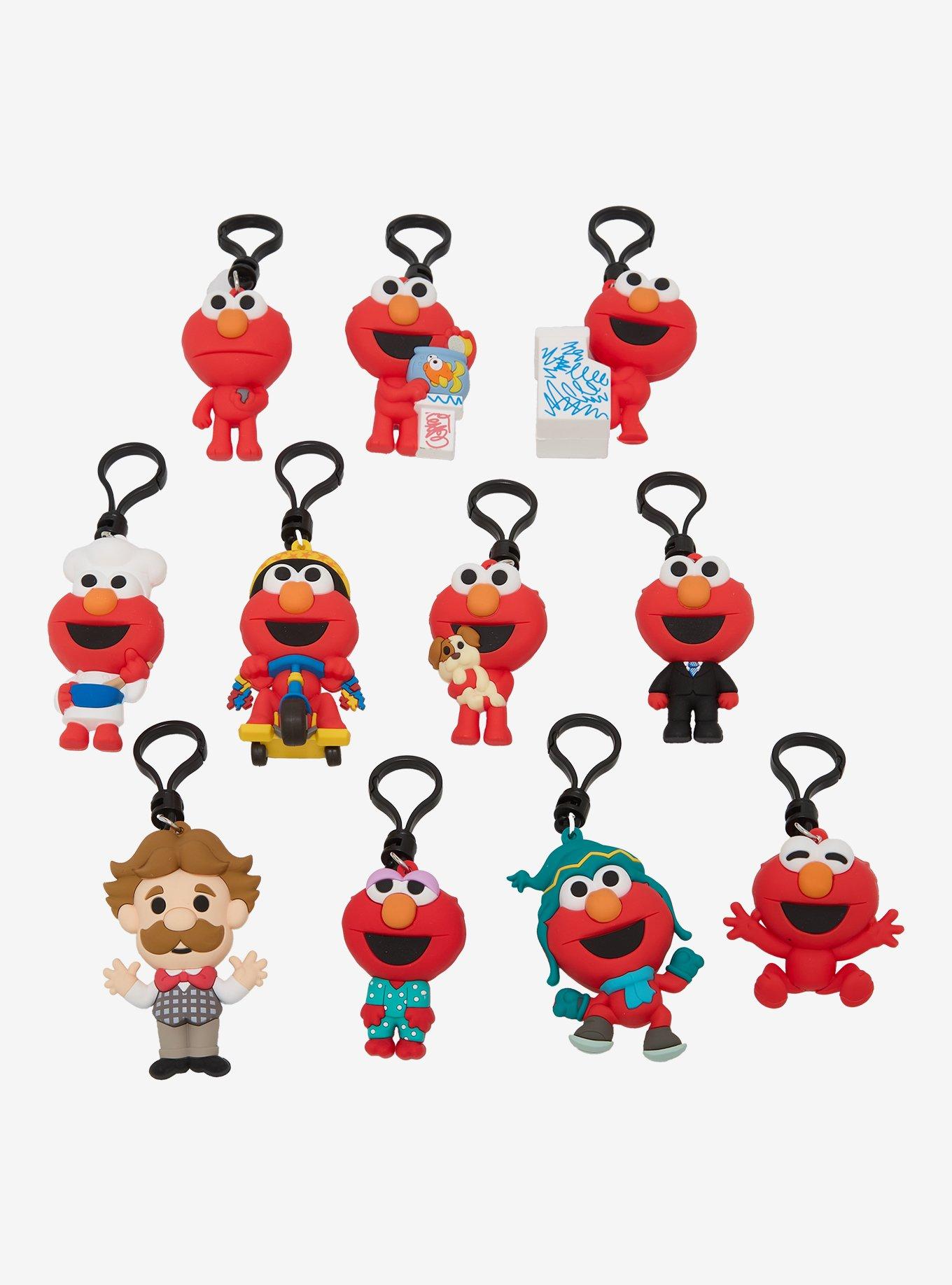Sesame Street Elmo Series 4 Blind Bag Figural Bag Clip, , hi-res
