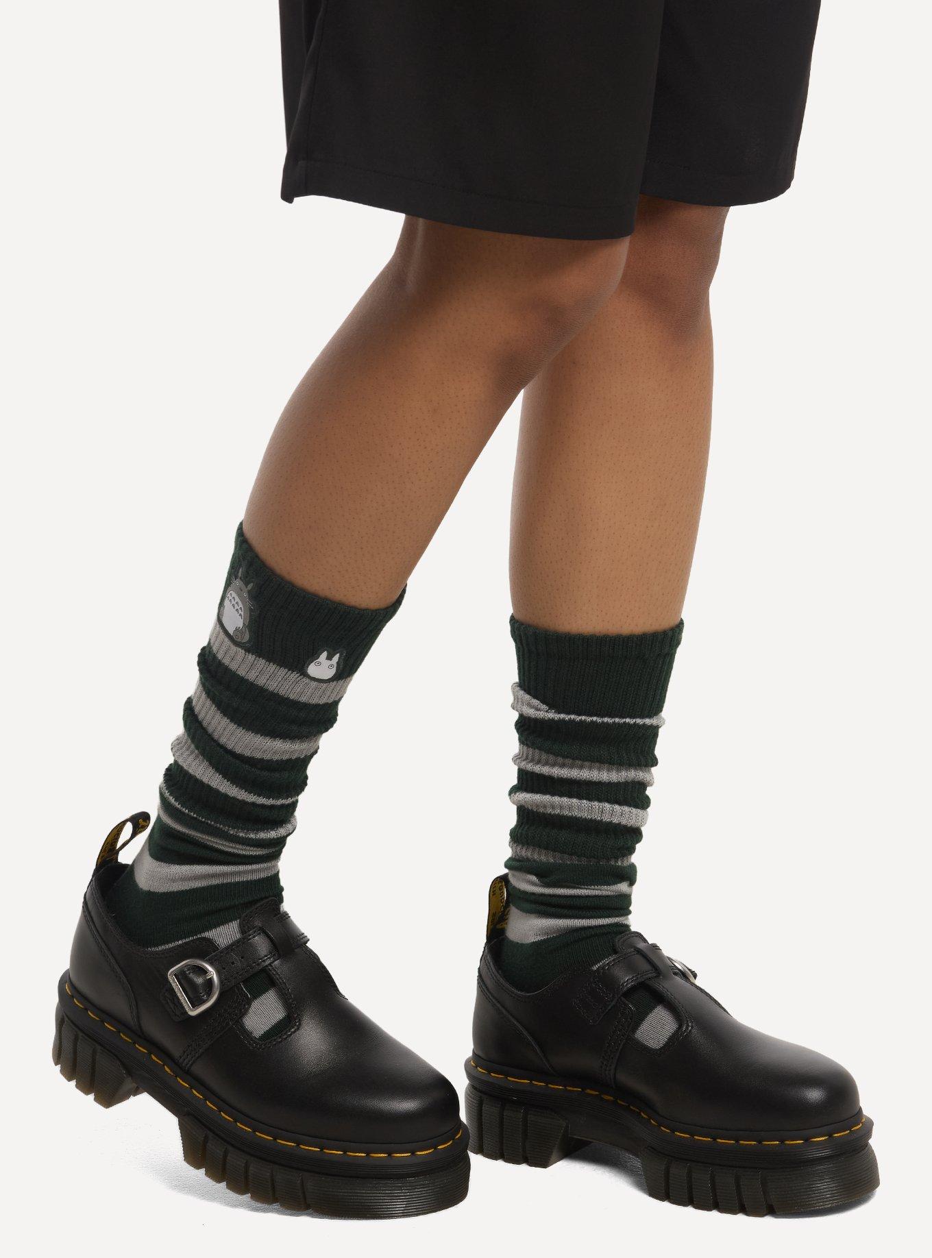 Studio Ghibli&reg; My Neighbor Totoro Stripe Slouch Socks, , hi-res