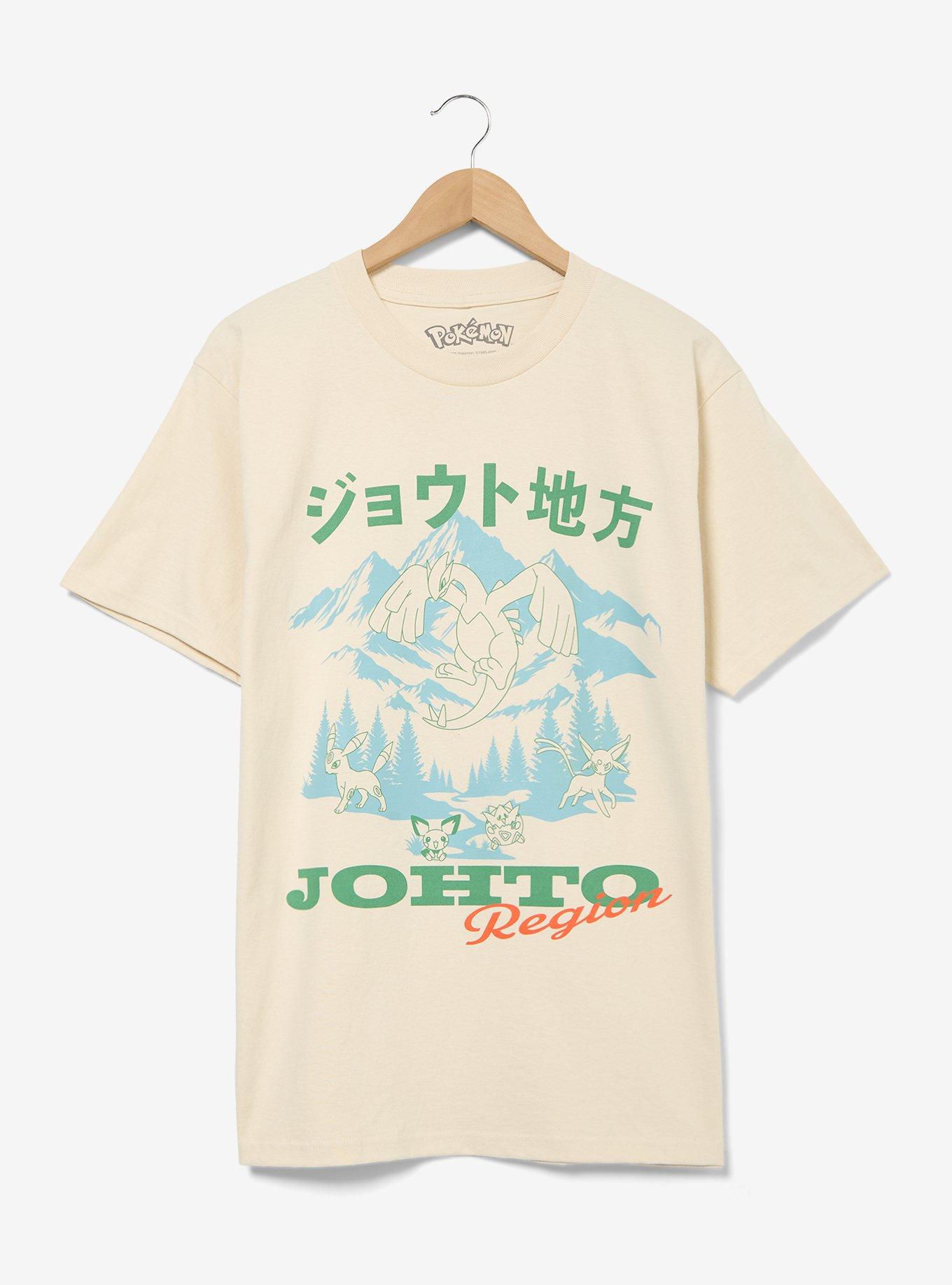 Pokemon Johto Region Tonal Sceneic T-Shirt - BoxLunch Exclusive, , hi-res