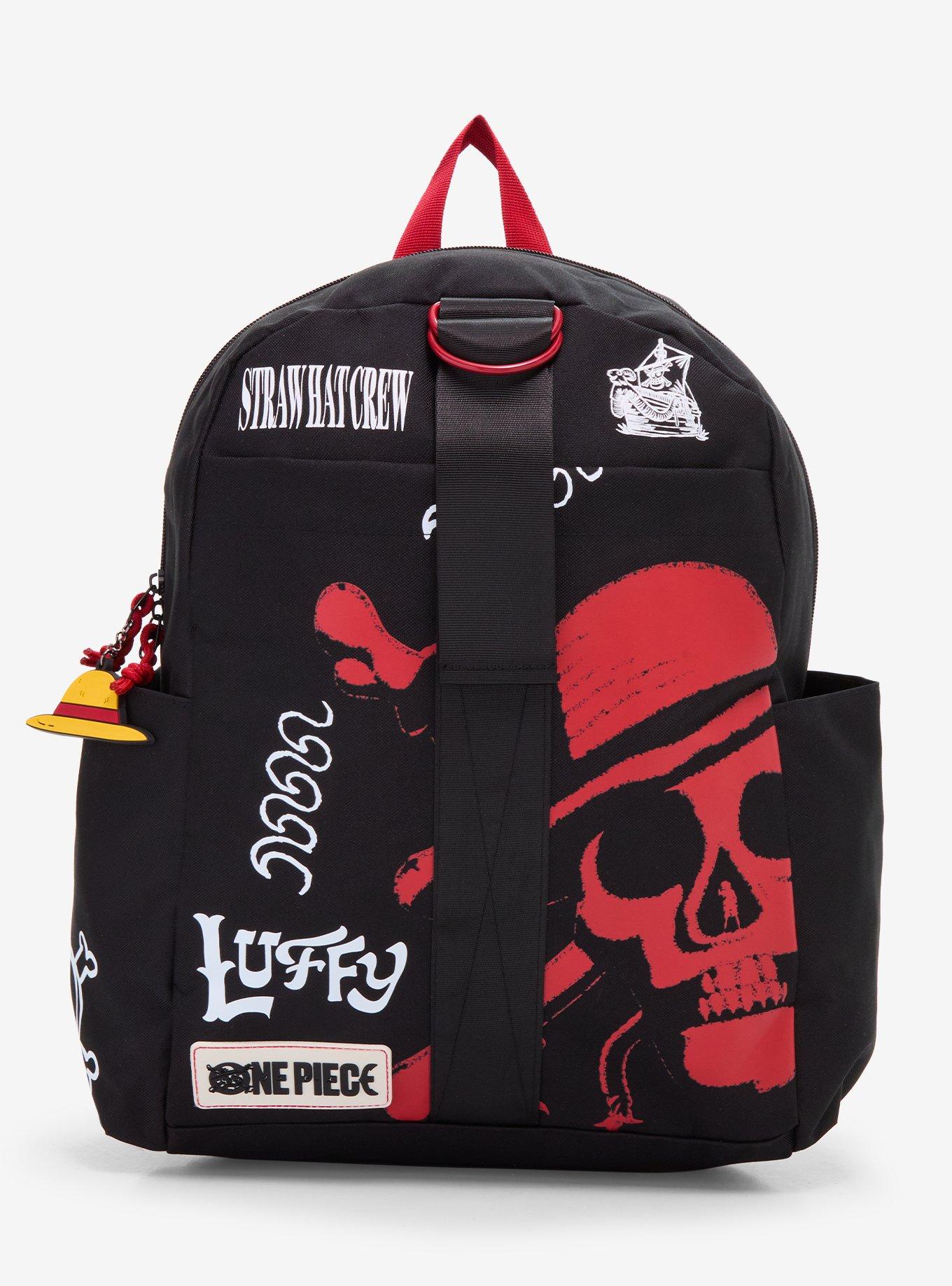 One Piece Luffy Straw Hat Hardware Backpack, , hi-res