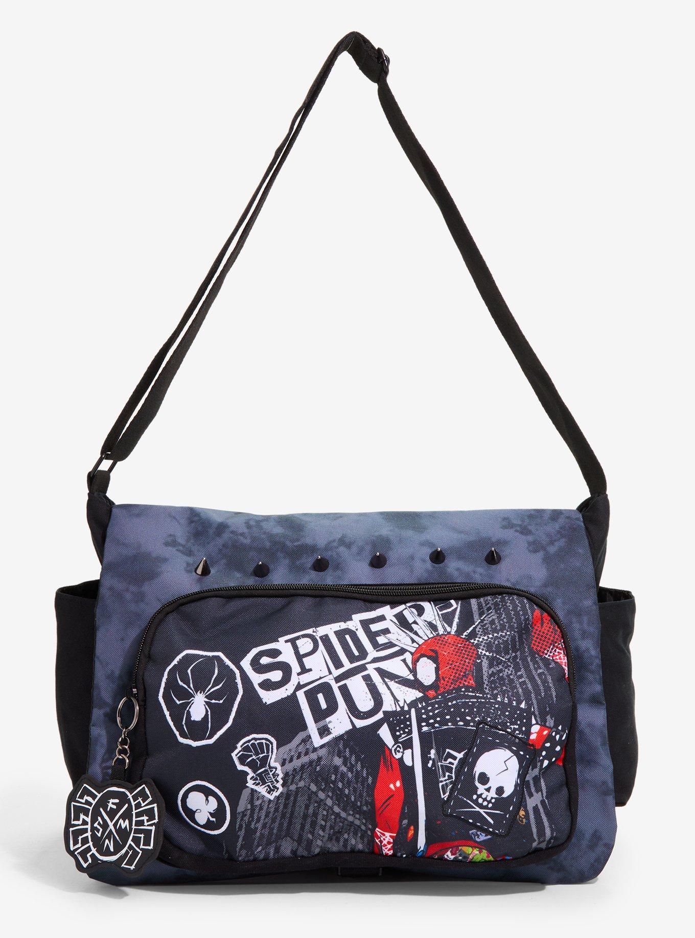 Marvel Spider-Man: Across The Spider-Verse Spider-Punk Messenger Bag, , hi-res