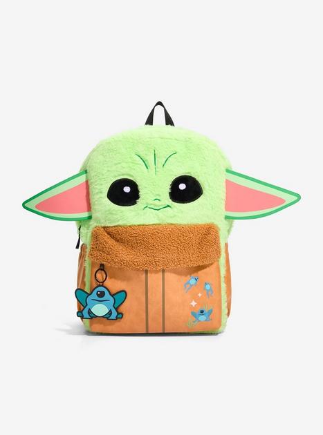 SF・ファンタジー・ホラー Star Wars The Mandalorian Grogu Backpack Star Wars The Mandalorian Grogu Fuzzy Backpack | Hot Topic
