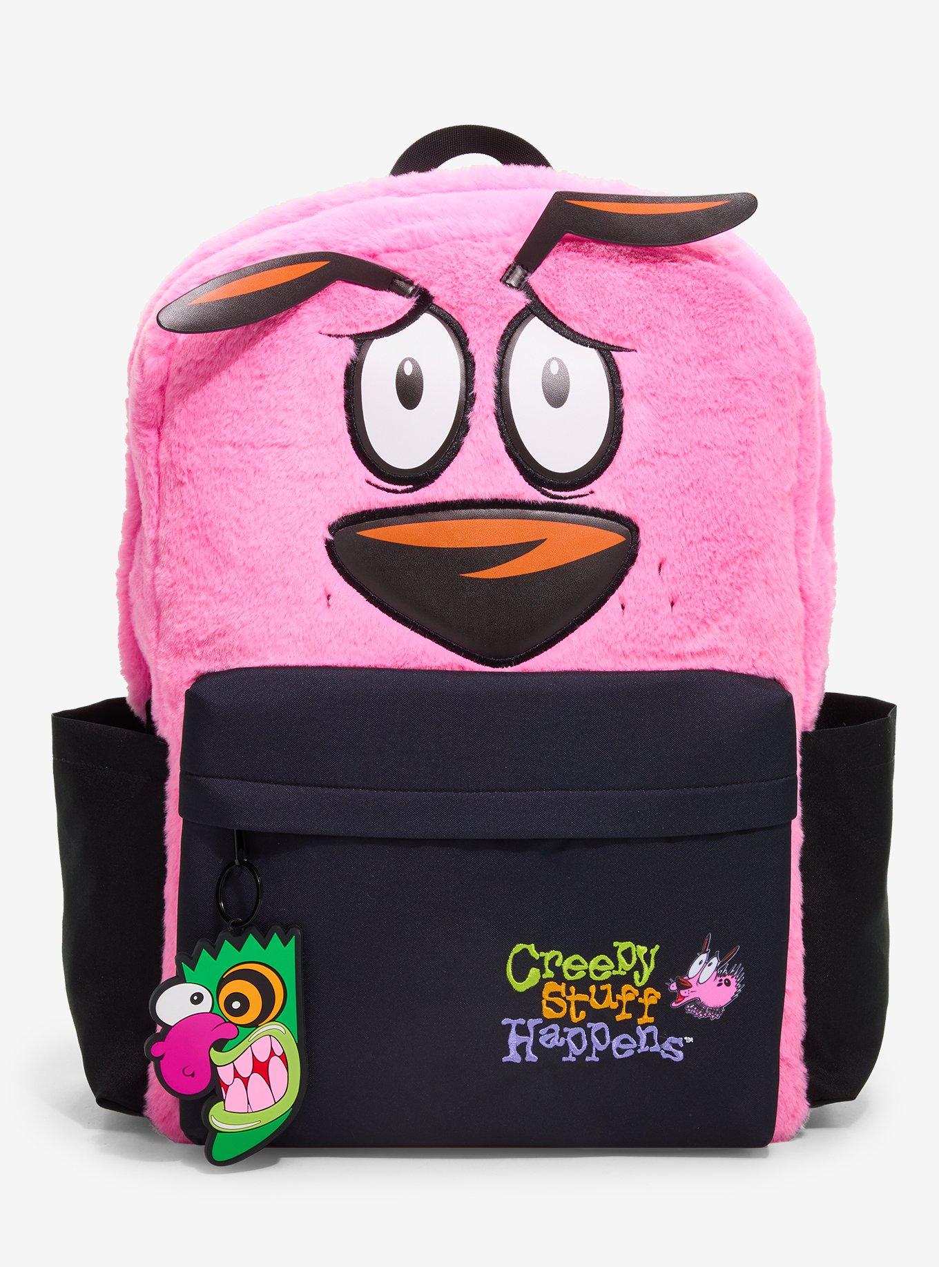 Courage The Cowardly Dog Courage Fuzzy Backpack, , hi-res