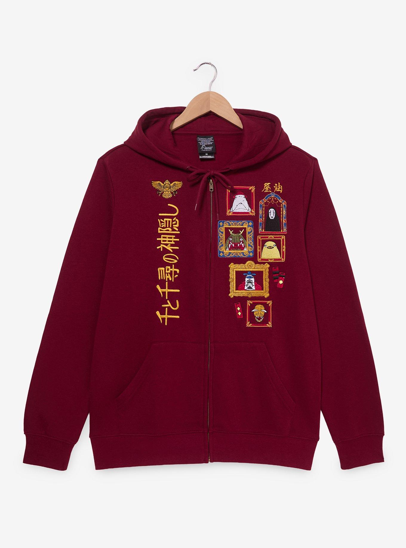 Studio Ghibli&reg; Spirited Away Character Frames Zippered Hoodie - BoxLunch Exclusive, , hi-res