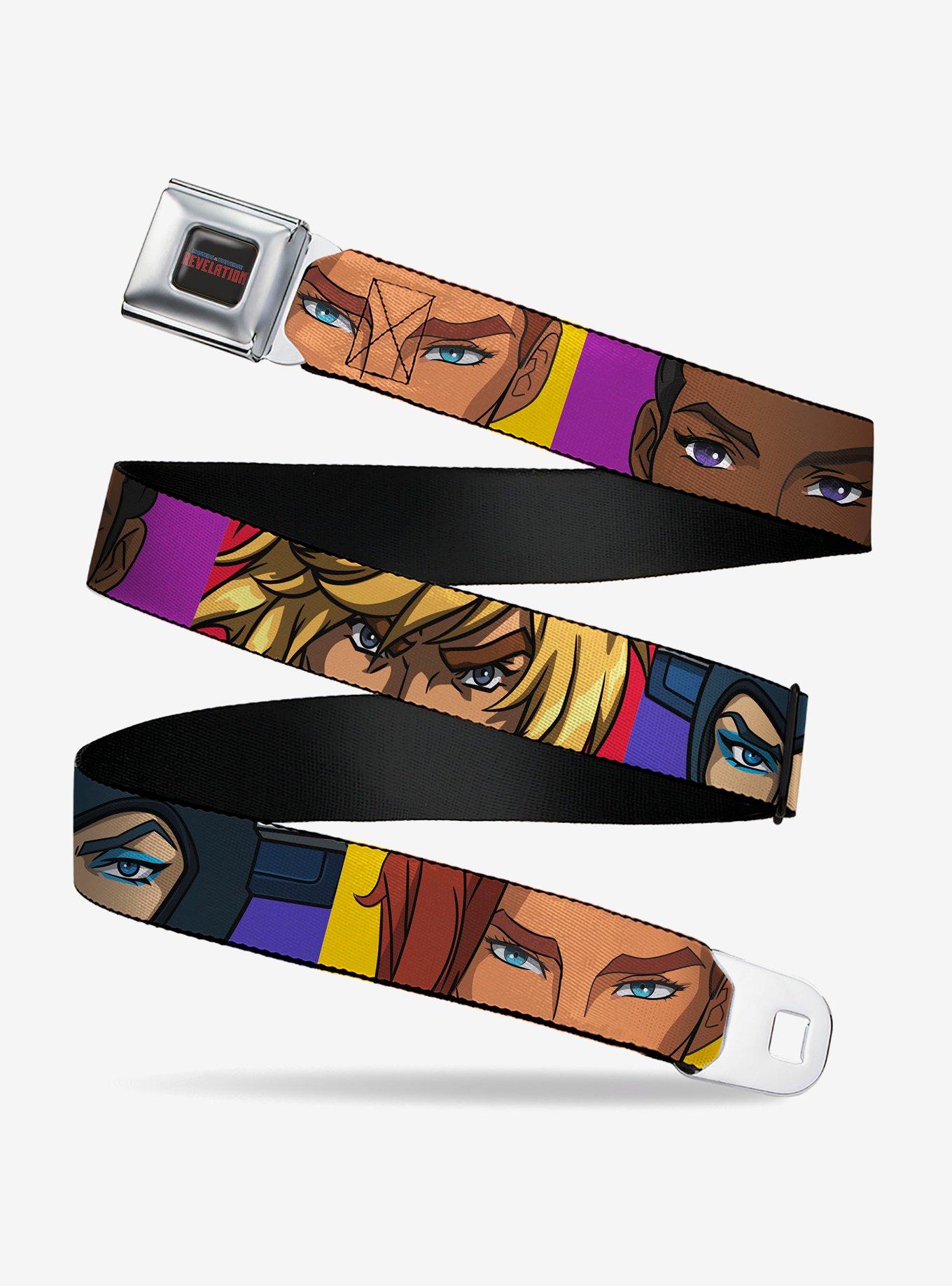 Masters of The Universe Revelation Character Close Up Blocks Seatbelt Buckle Belt, , hi-res
