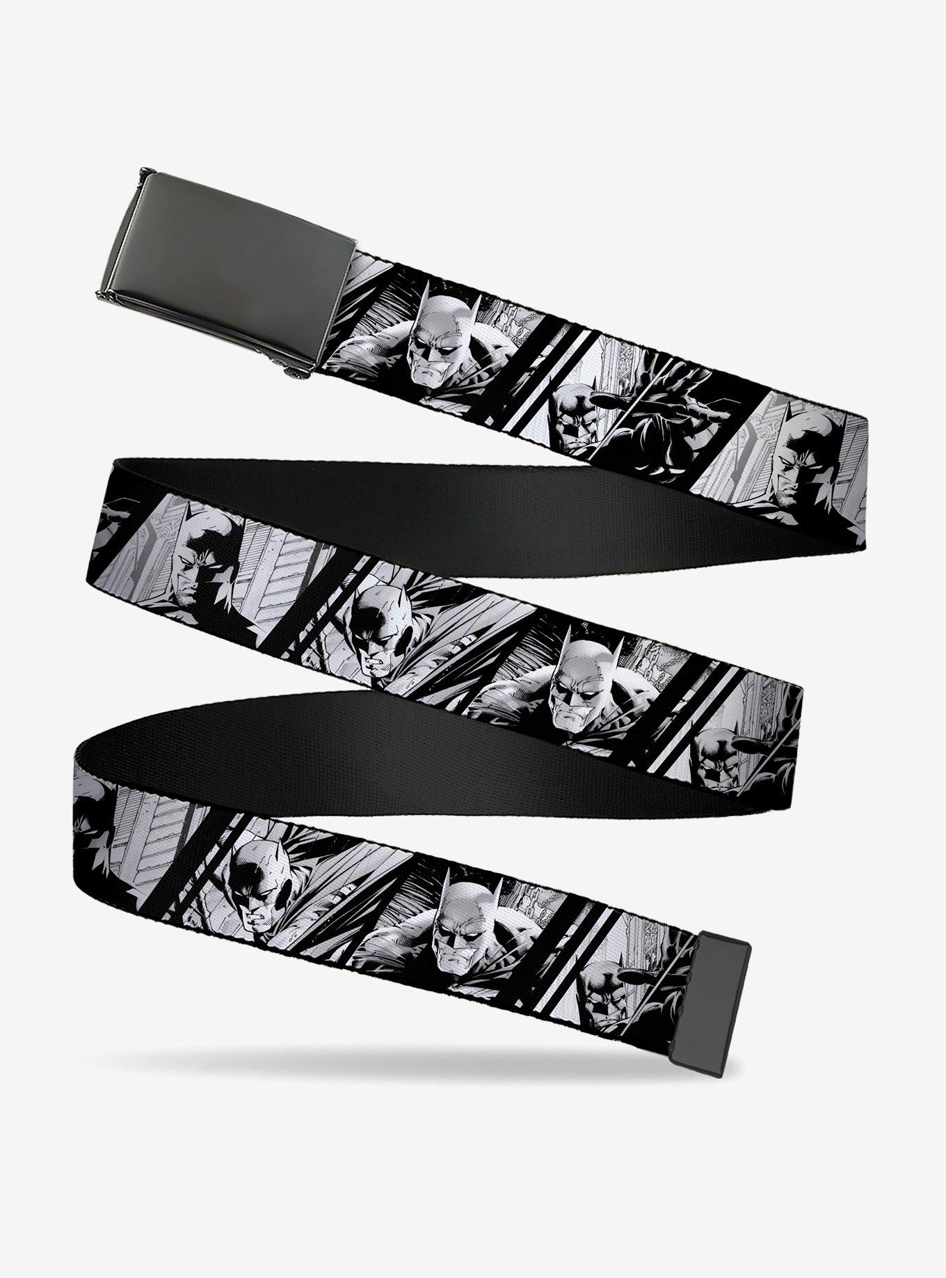 DC Comics Batman Hush Pose Sketches Clamp Buckle Belt, , hi-res