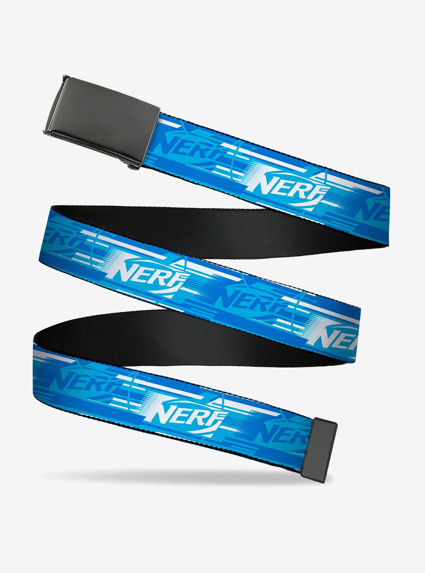 Nerf Logo Streaks Clamp Buckle Belt, , hi-res