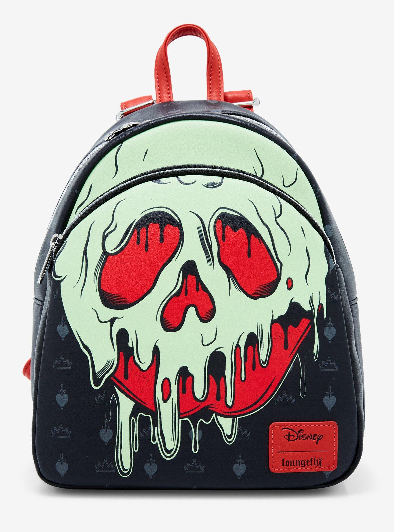 disney villains evil queen poison apple mini backpack Snow White Throne Next in Loungeflys Disney Villains Scene series is none other than Disneys first villain Disney Villains Scene Evil Queen