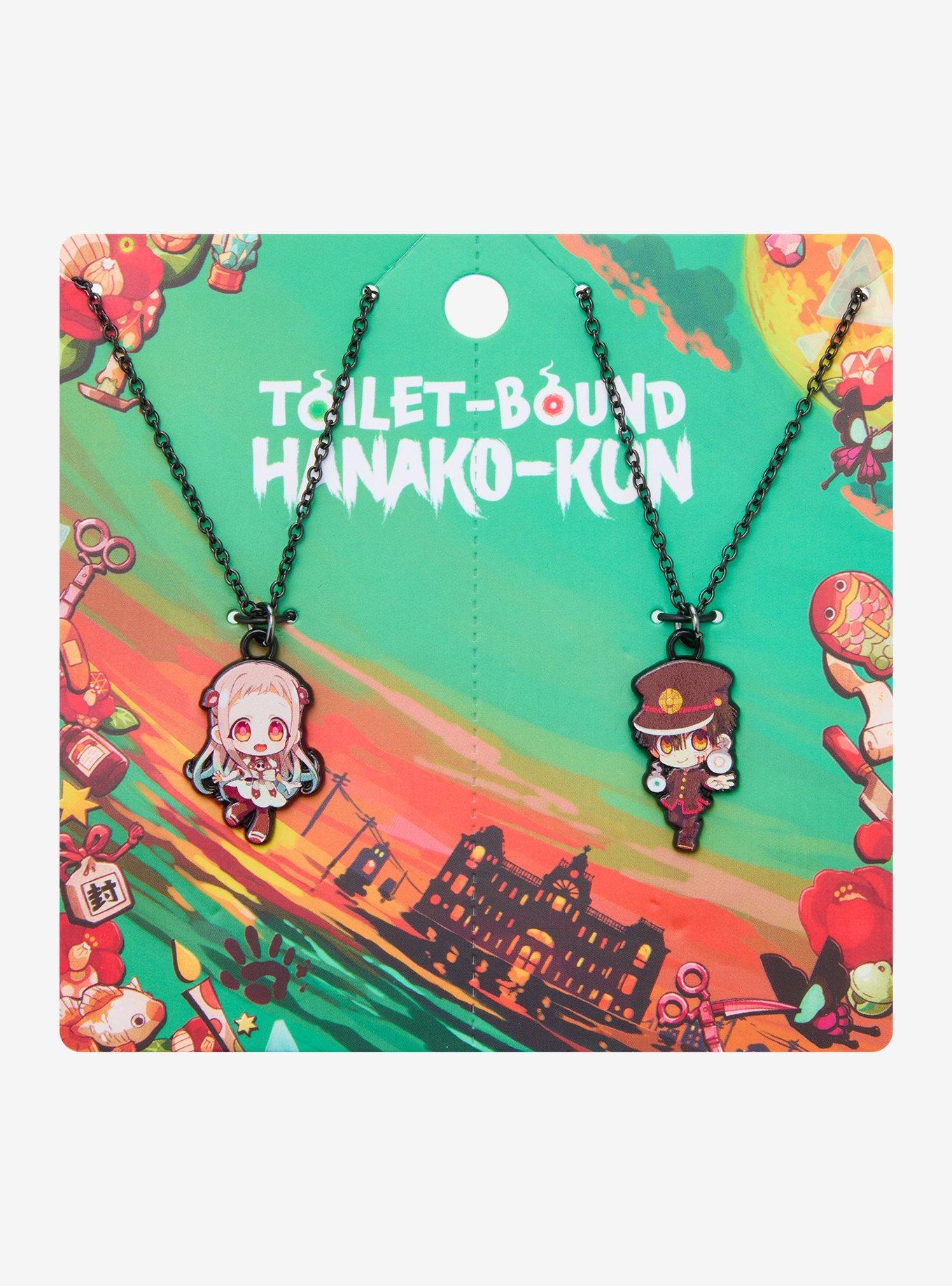 アクセサリー hanako Toilet-Bound Hanako-Kun Nene & Hanako Best Friend Necklace Set