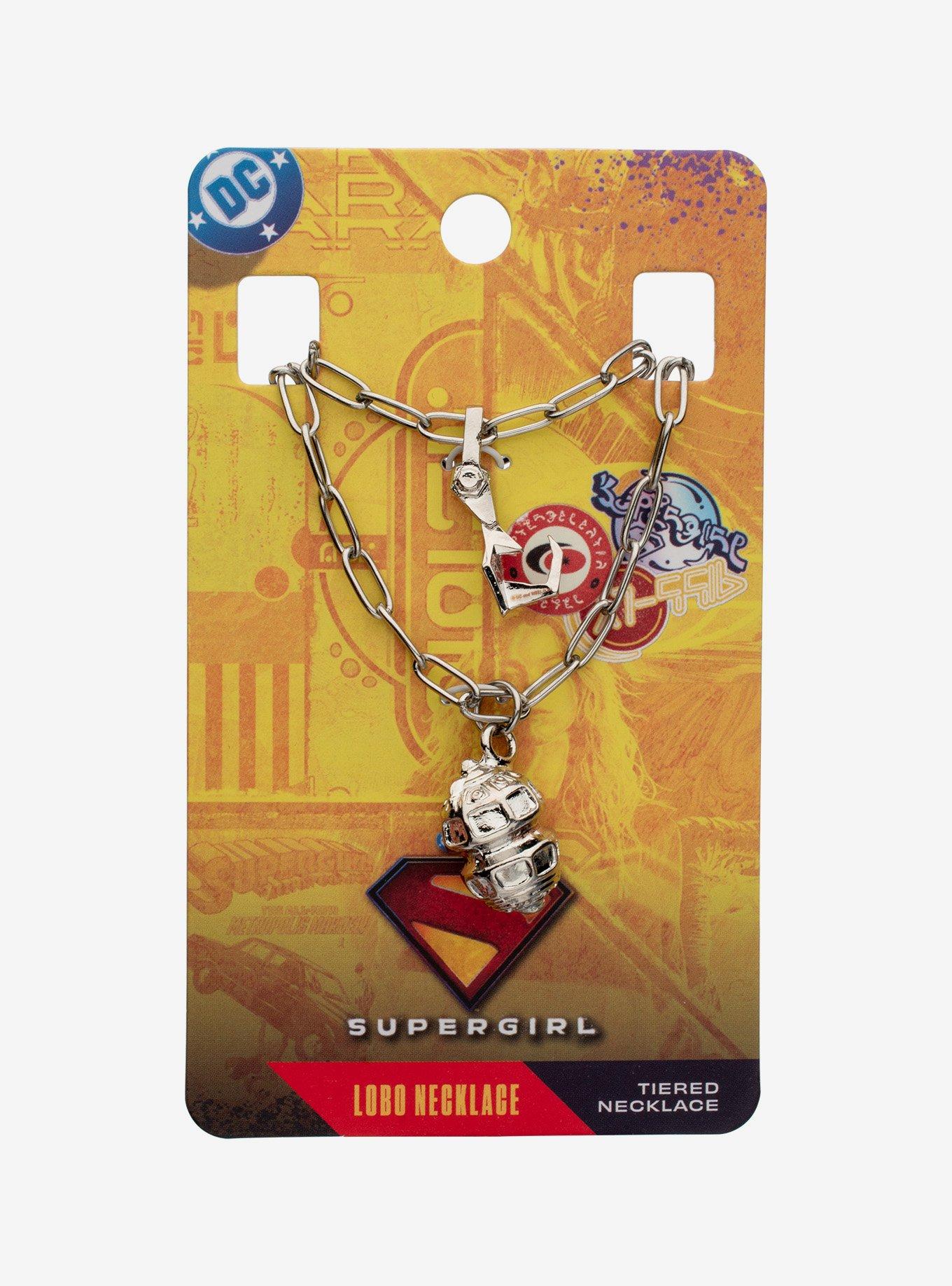 DC Comics Supergirl Lobo Replica Necklace Set, , hi-res