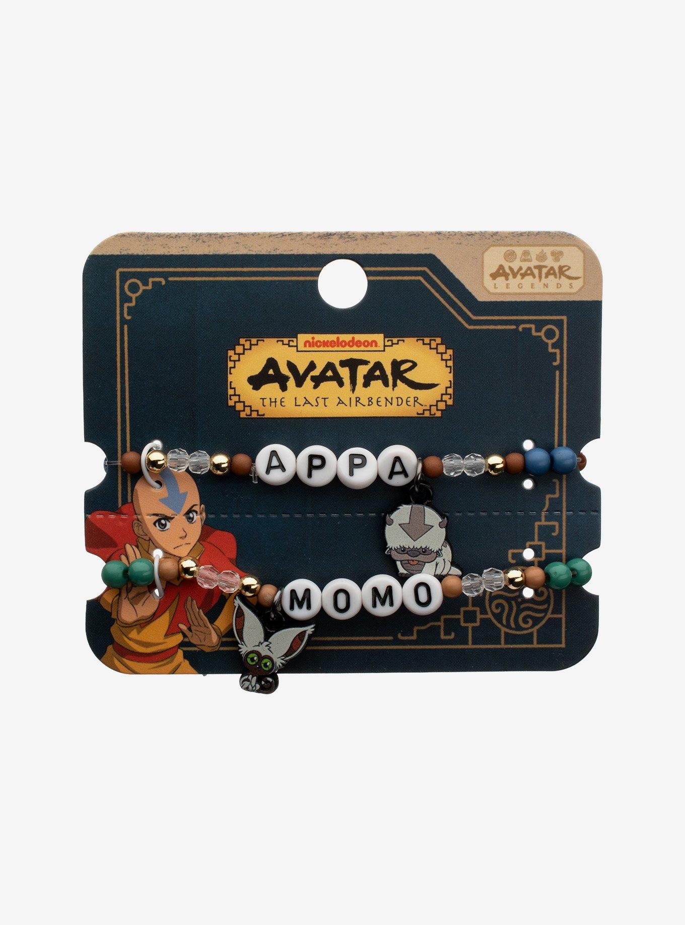 Avatar: The Last Airbender Momo & Appa Best Friend Bead Bracelet Set, , hi-res