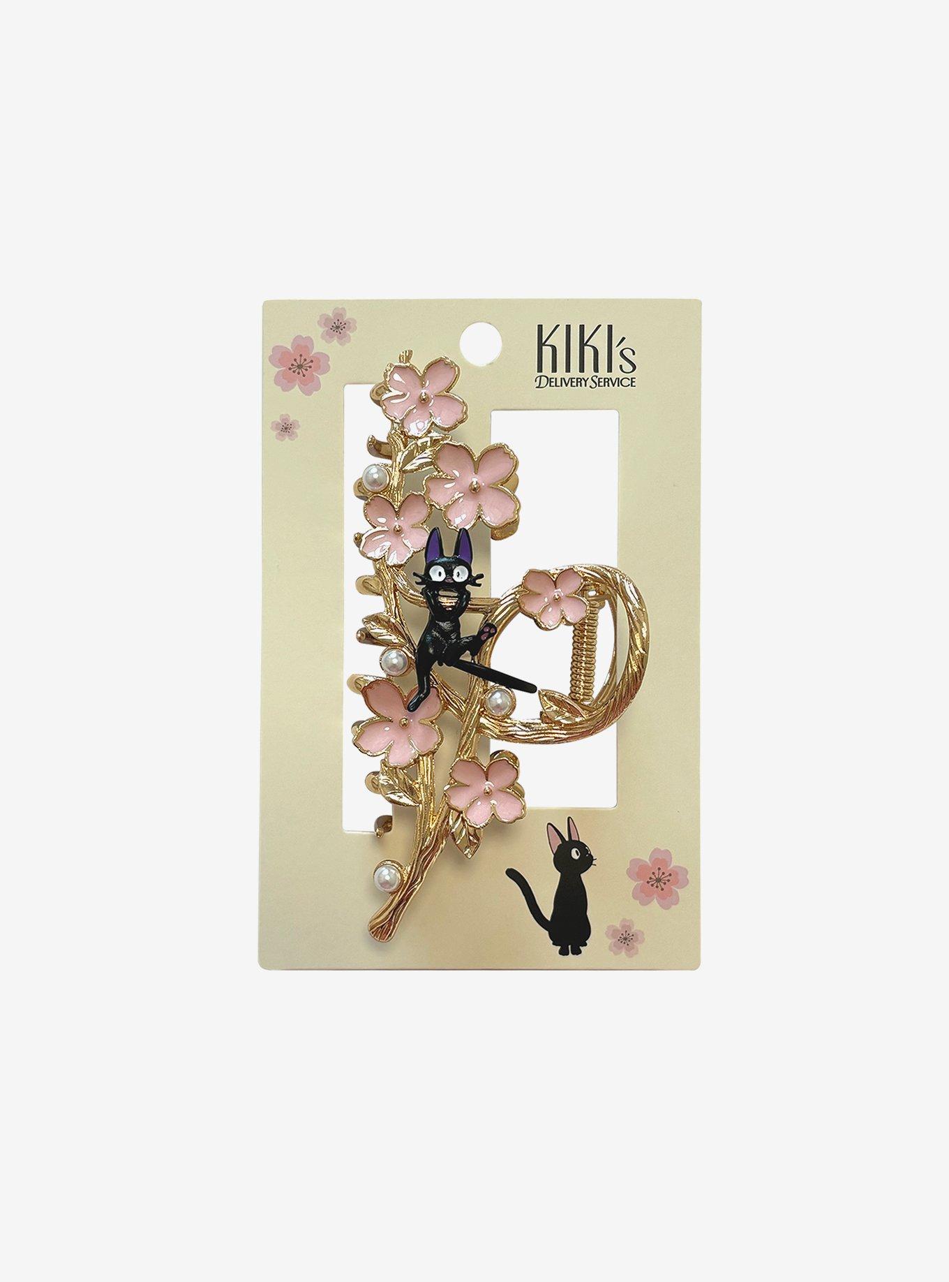 IE800 kiki様用出品 Studio Ghibli® Kiki's Delivery Service Jiji Sakura Claw Hair Clip