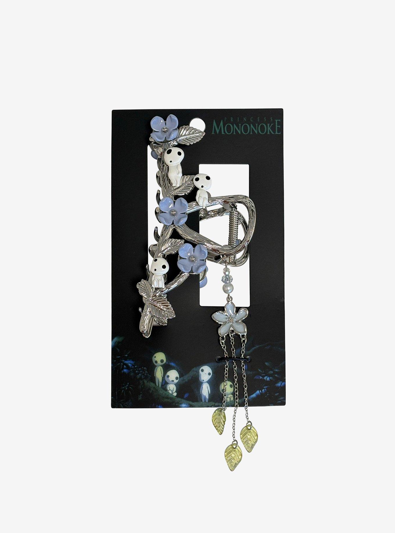 Studio Ghibli&reg; Princess Mononoke Kodama Flower Chain Claw Hair Clip, , hi-res