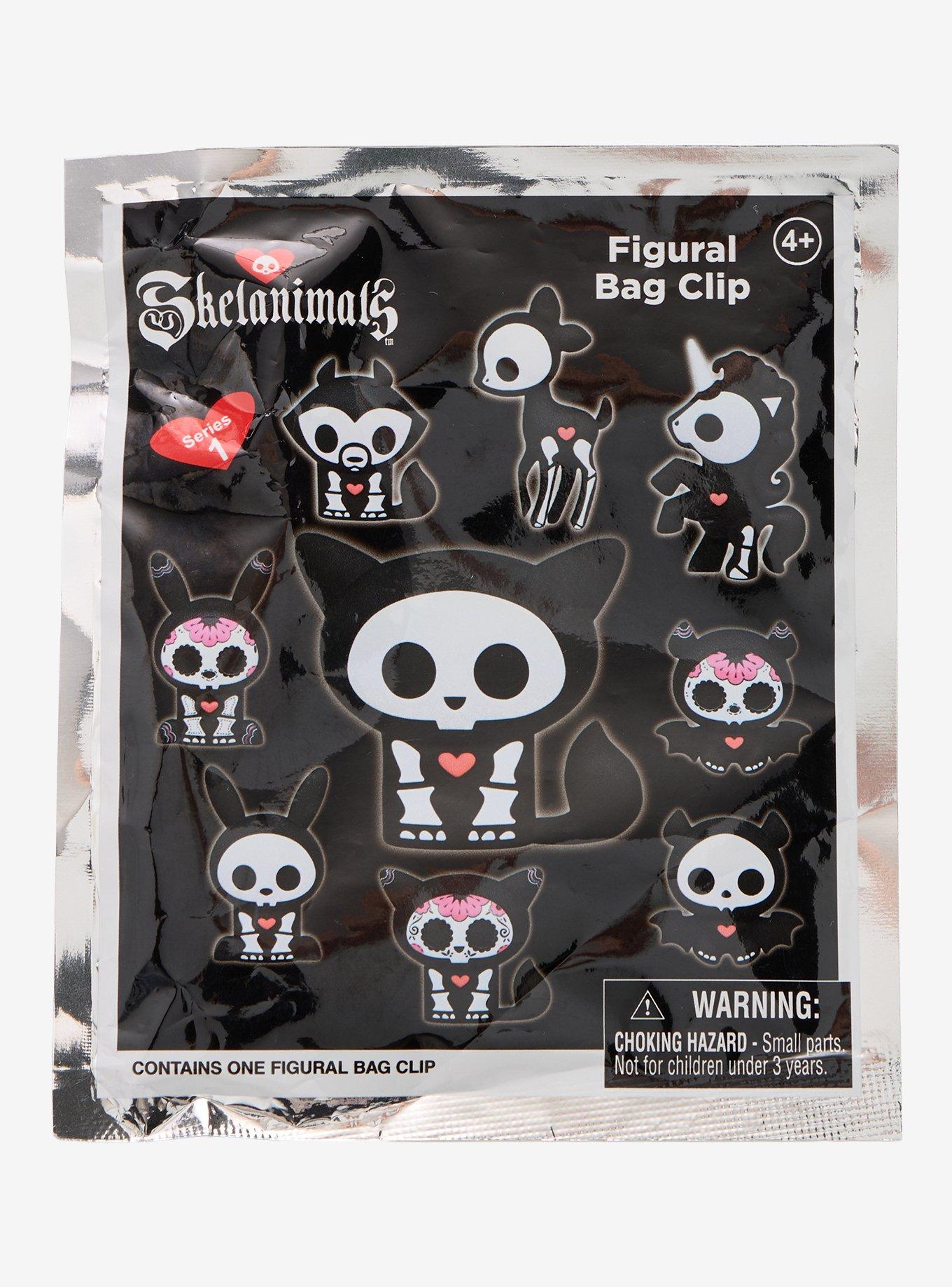 Skelanimals Series 1 Blind Bag Figural Bag Clip, , hi-res