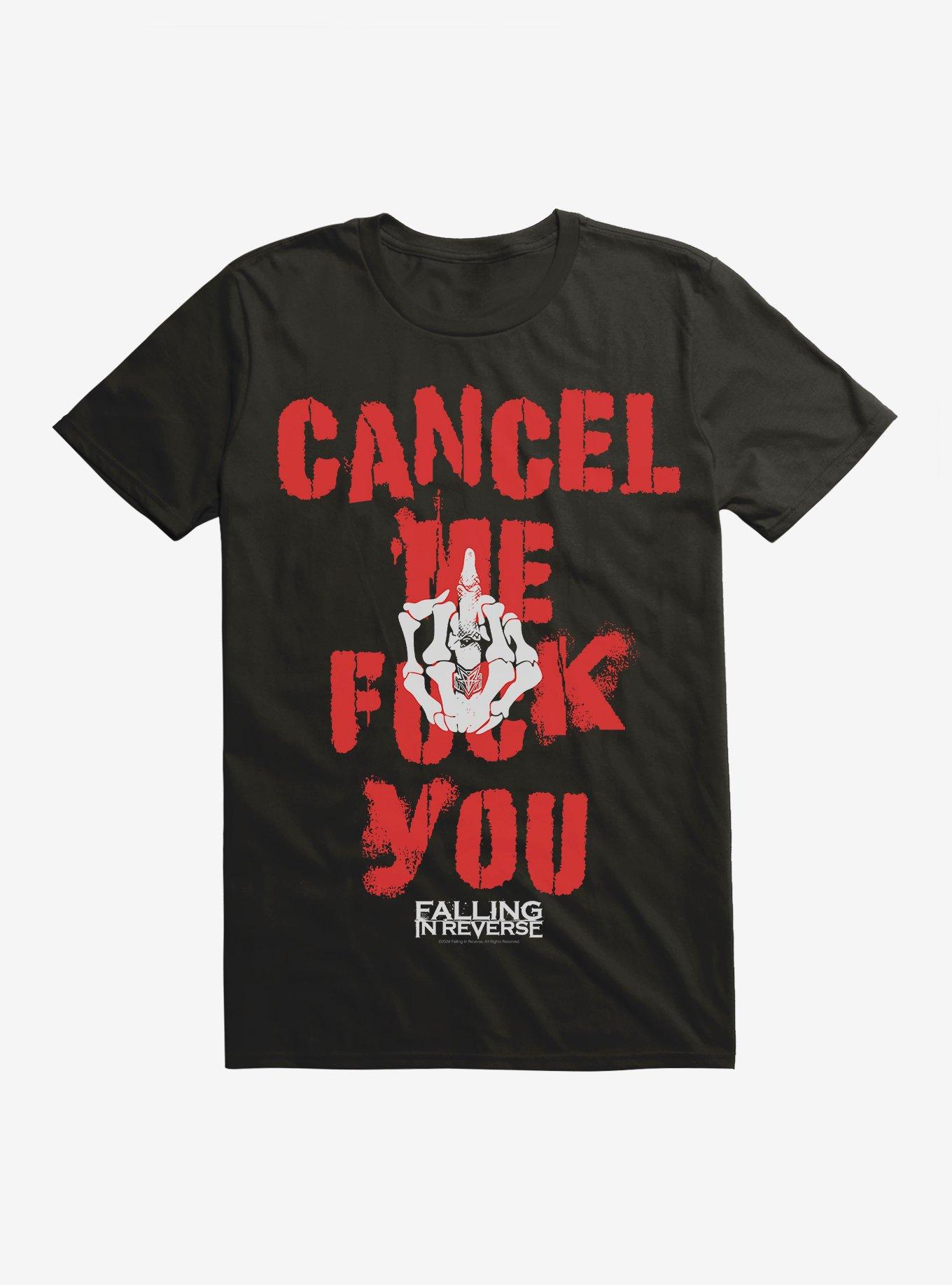 Falling In Reverse Cancel Me Jumbo Print T-Shirt, , hi-res
