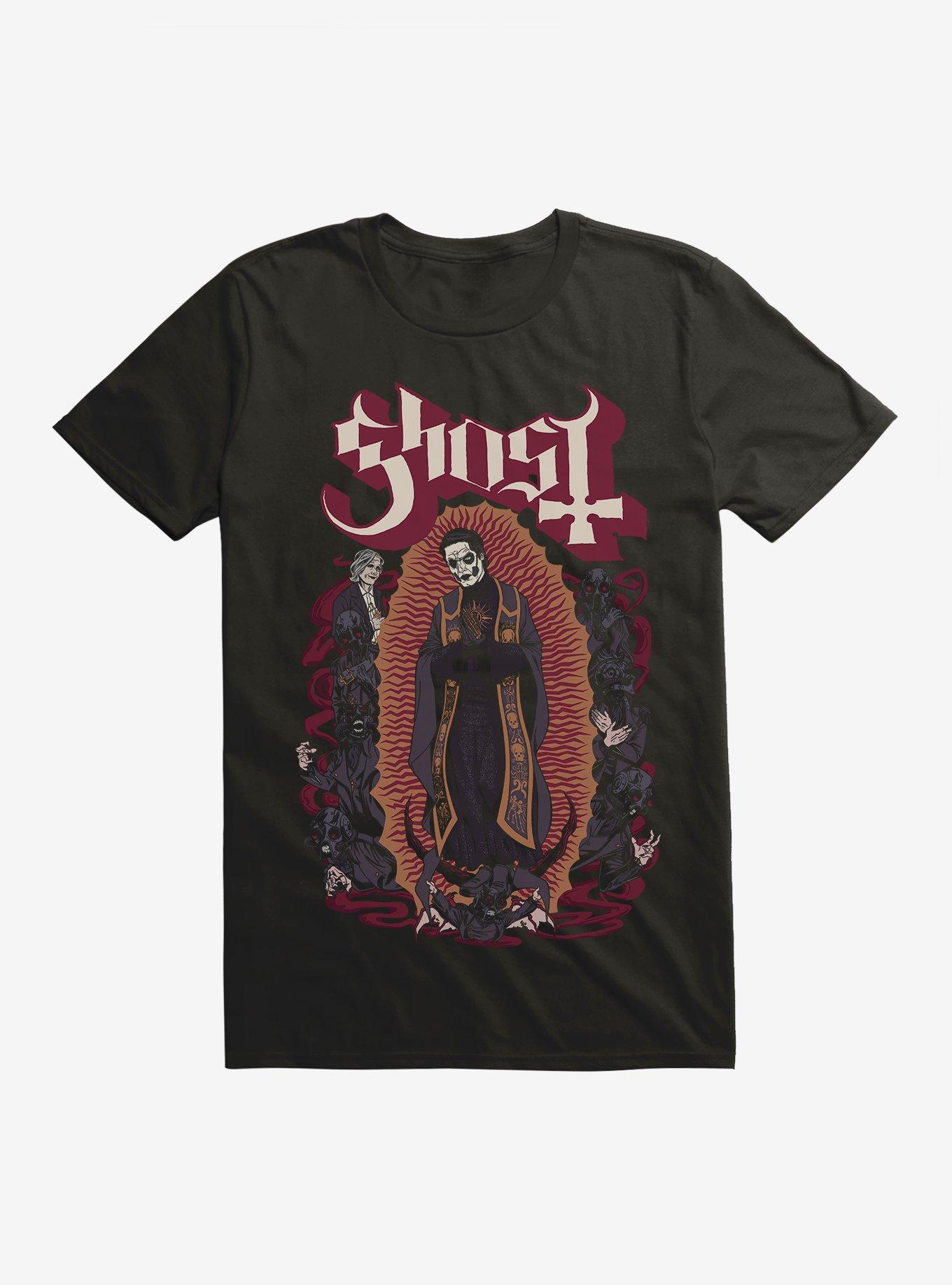 Ghost Papa Luna Jumbo Print T-Shirt, , hi-res